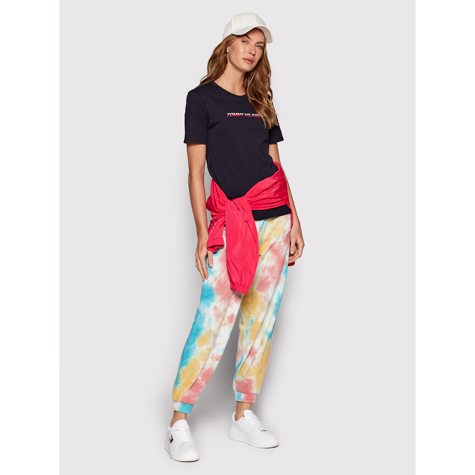 Tommy Hilfiger Тишърт S10S101286 Тъмносин Regular Fit - Pepit.bg