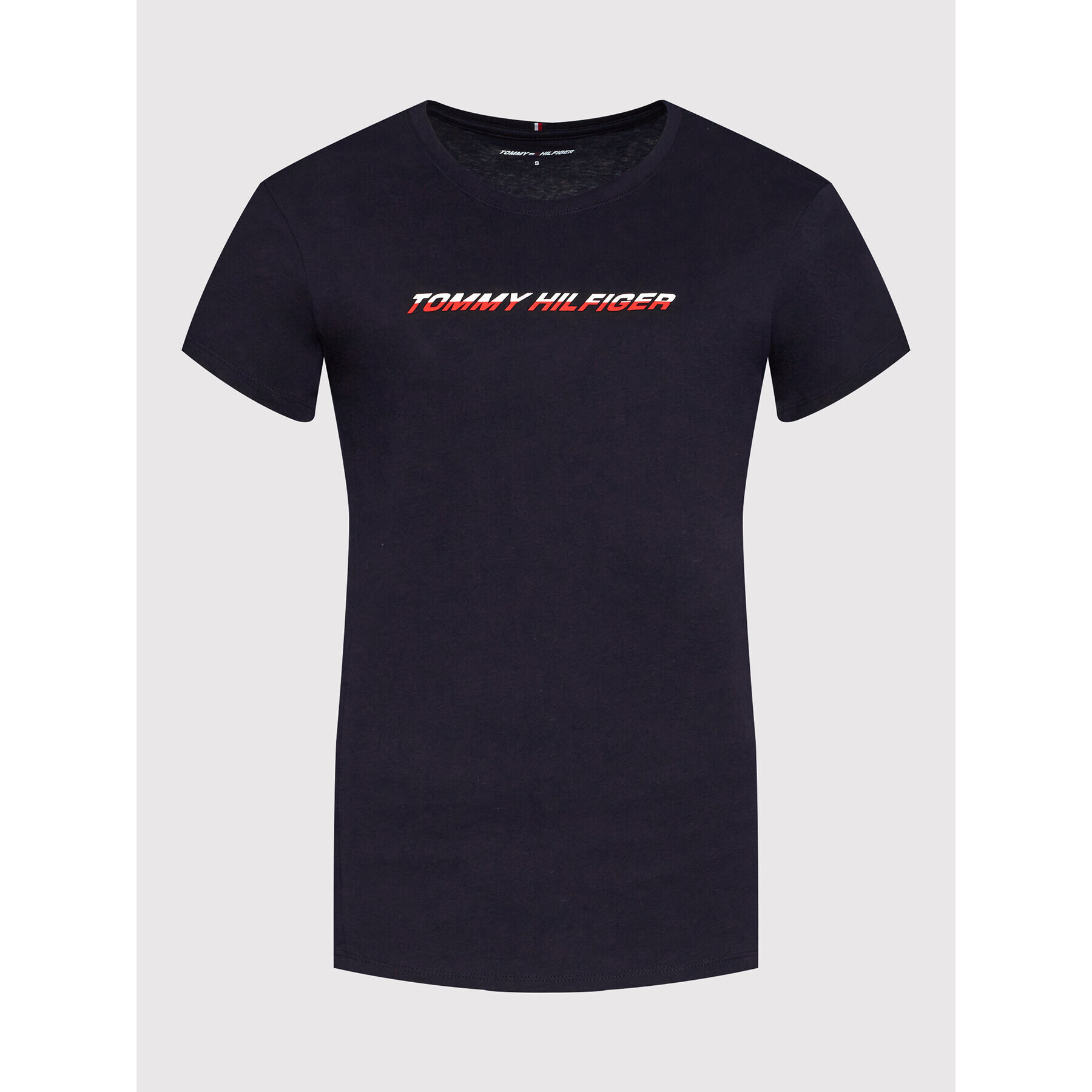 Tommy Hilfiger Тишърт S10S101286 Тъмносин Regular Fit - Pepit.bg
