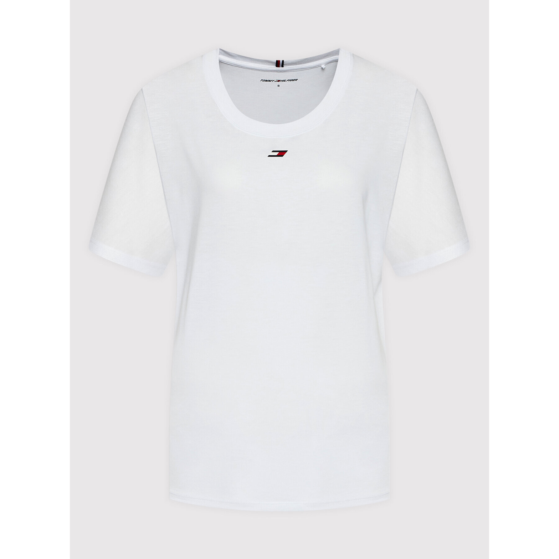 Tommy Hilfiger Тишърт S10S101346 Бял Relaxed Fit - Pepit.bg