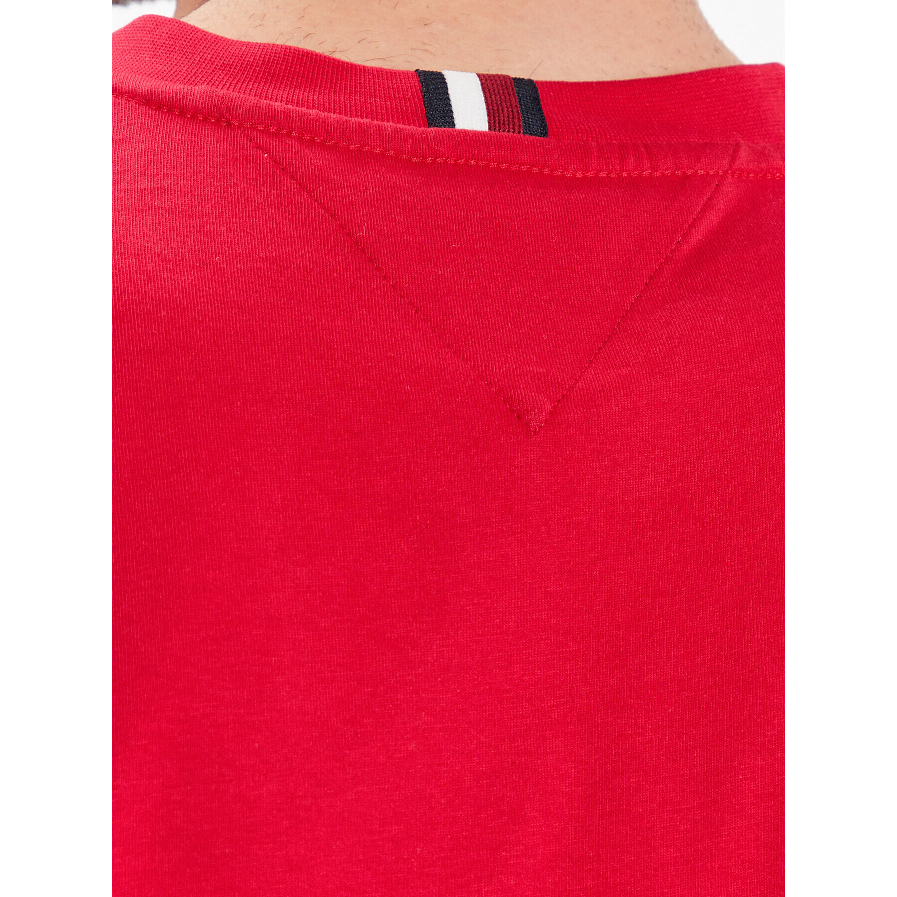 Tommy Hilfiger Тишърт Small Imdczer MW0MW30054 Червен Regular Fit - Pepit.bg