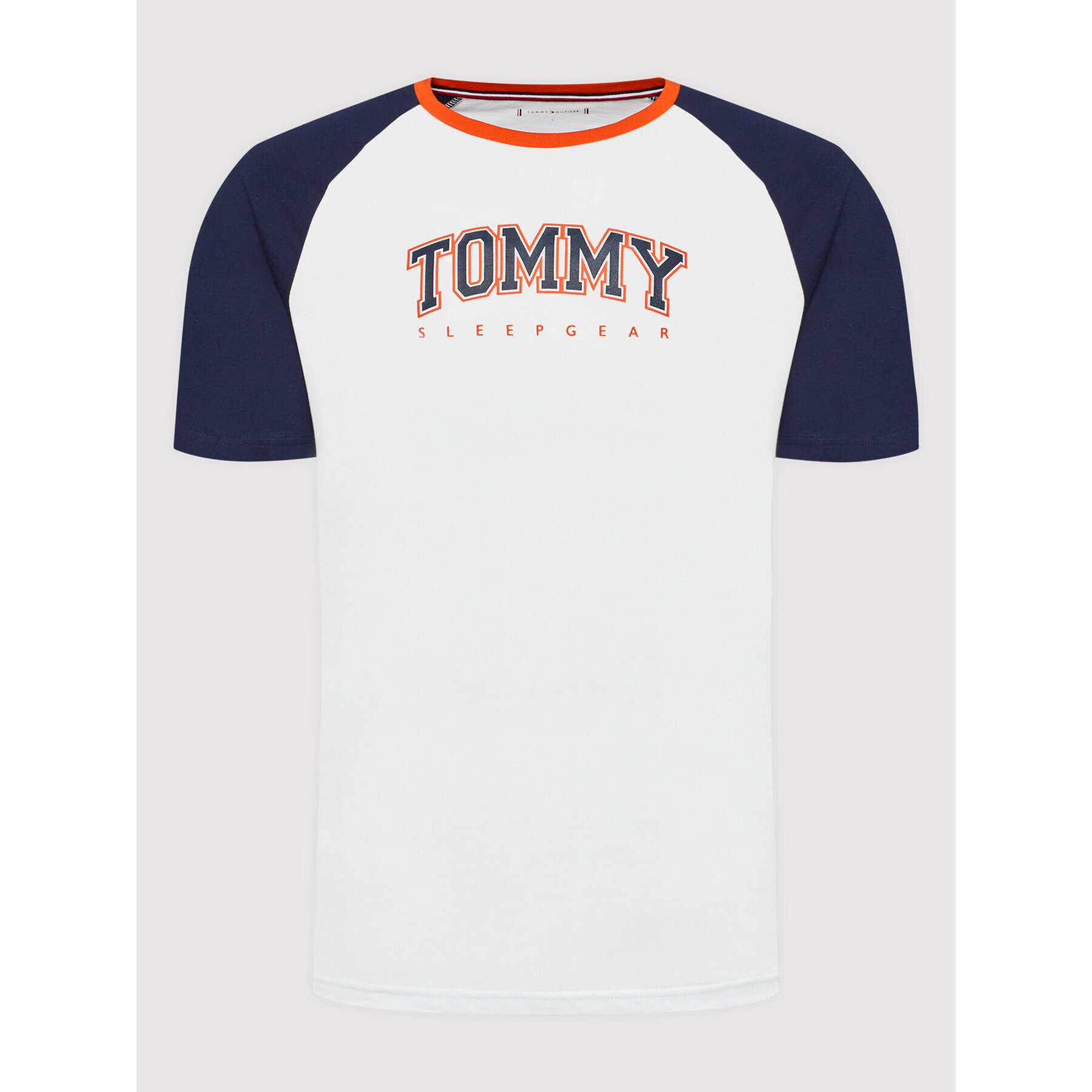 Tommy Hilfiger Тишърт Ss Tee Logo UM0UM02351 Бял Regular Fit - Pepit.bg