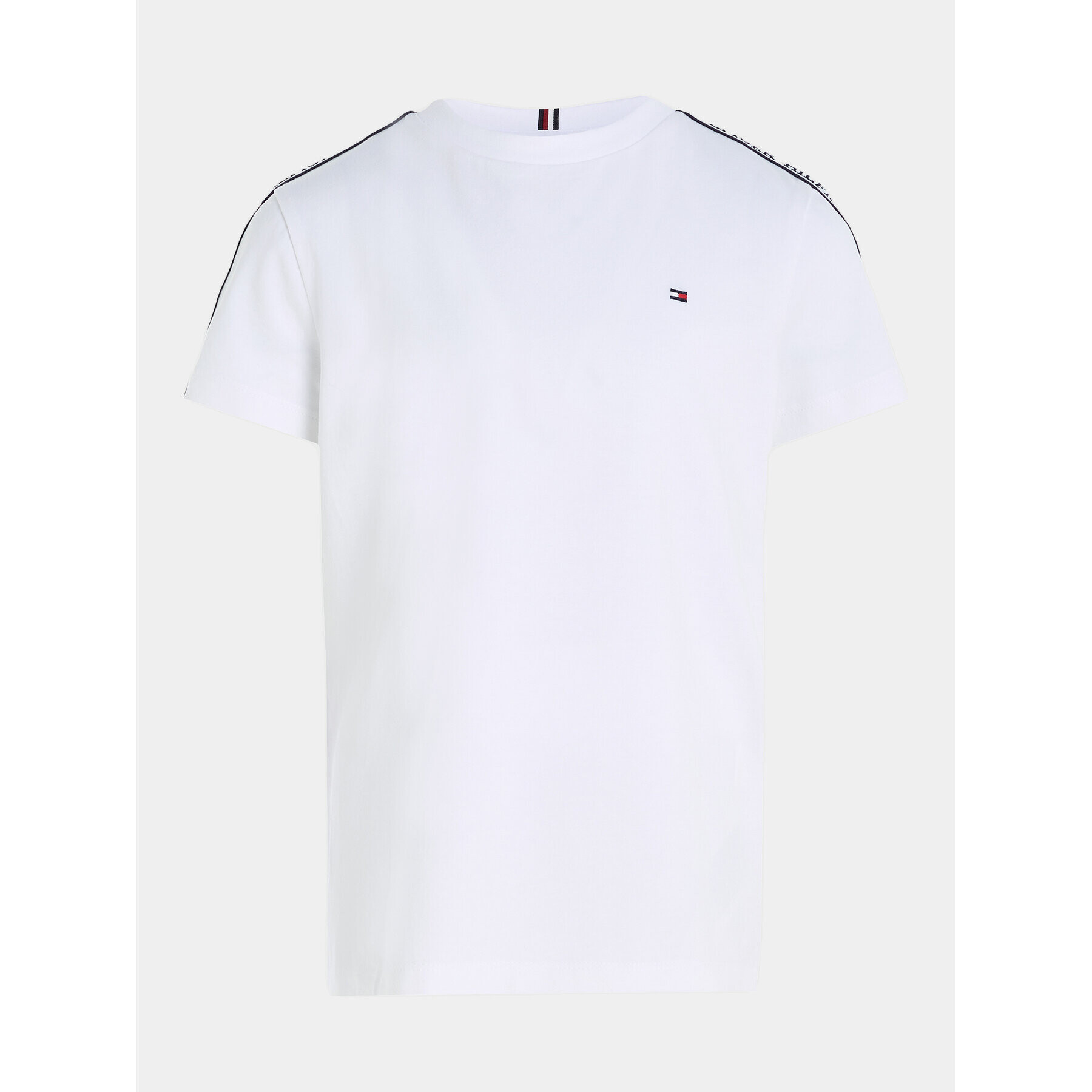 Tommy Hilfiger Тишърт Tape KB0KB08782 M Бял Regular Fit - Pepit.bg