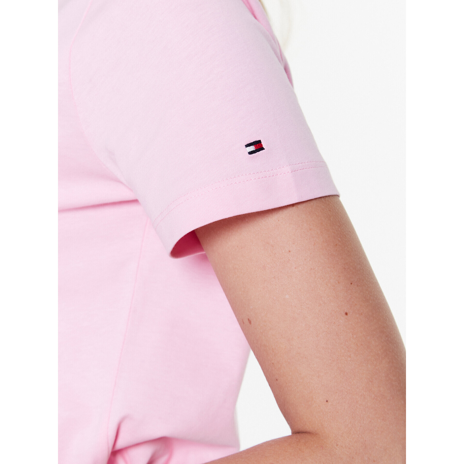 Tommy Hilfiger Тишърт Tonal WW0WW37562 Розов Regular Fit - Pepit.bg