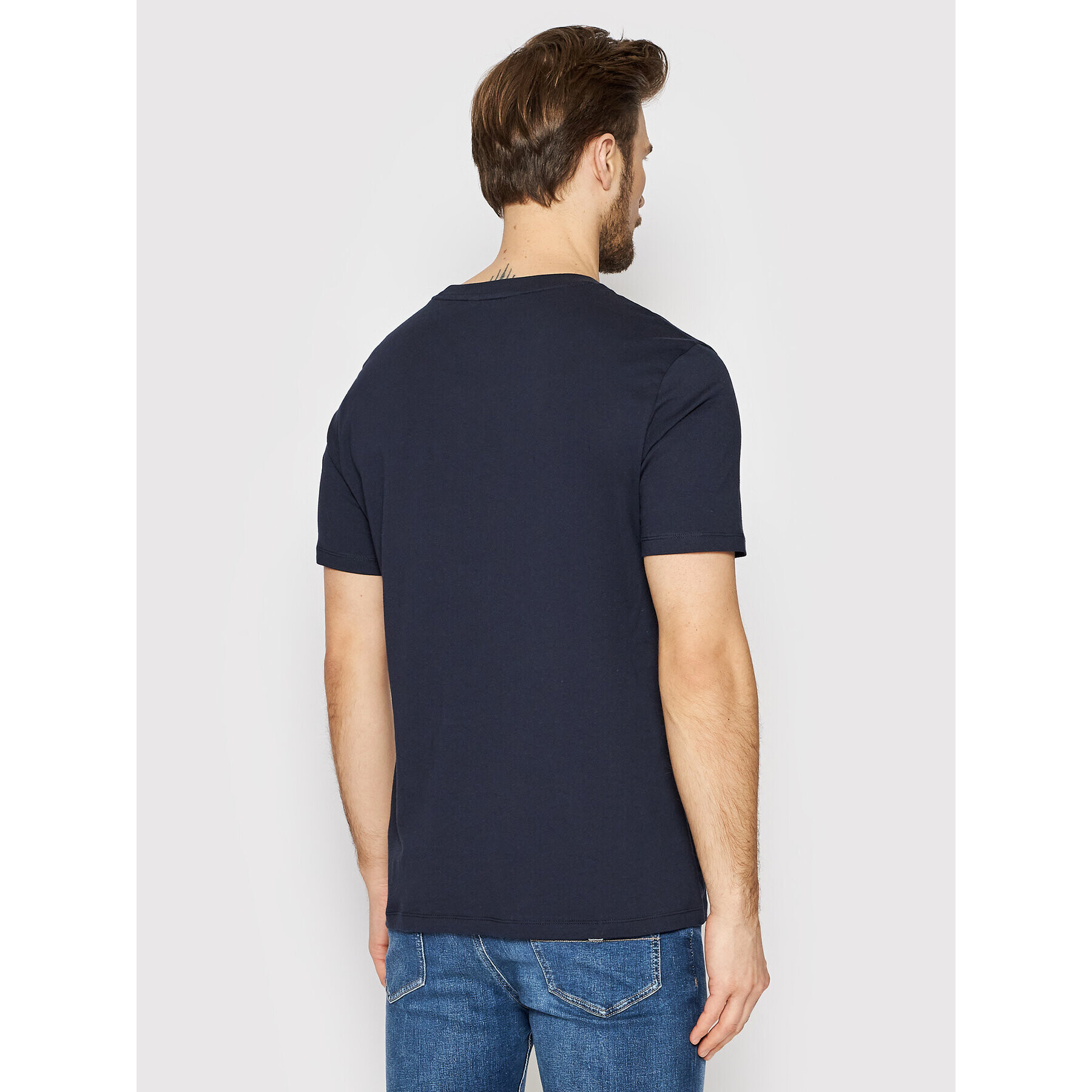 Tommy Hilfiger Тишърт UM0UM02534 Тъмносин Regular Fit - Pepit.bg