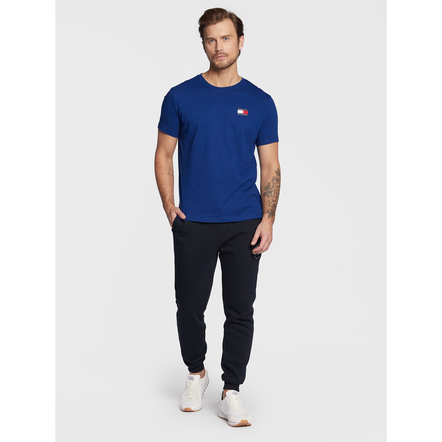 Tommy Hilfiger Тишърт UM0UM02704 Син Relaxed Fit - Pepit.bg