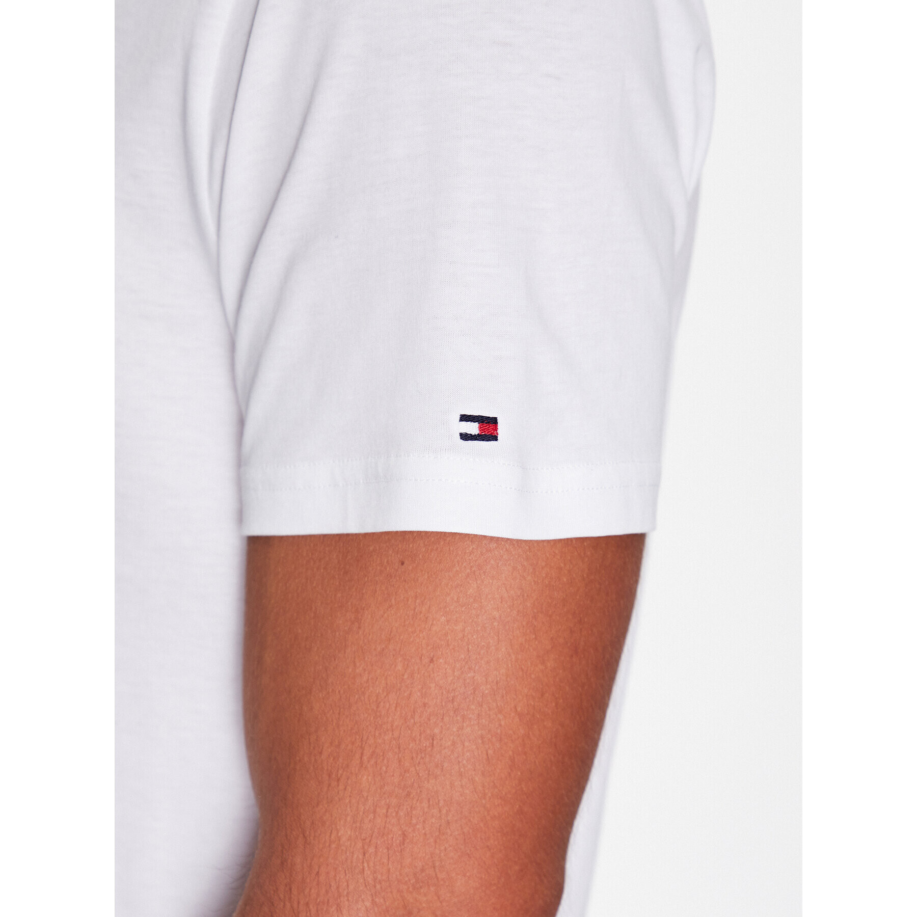 Tommy Hilfiger Тишърт UM0UM02916 Бял Regular Fit - Pepit.bg