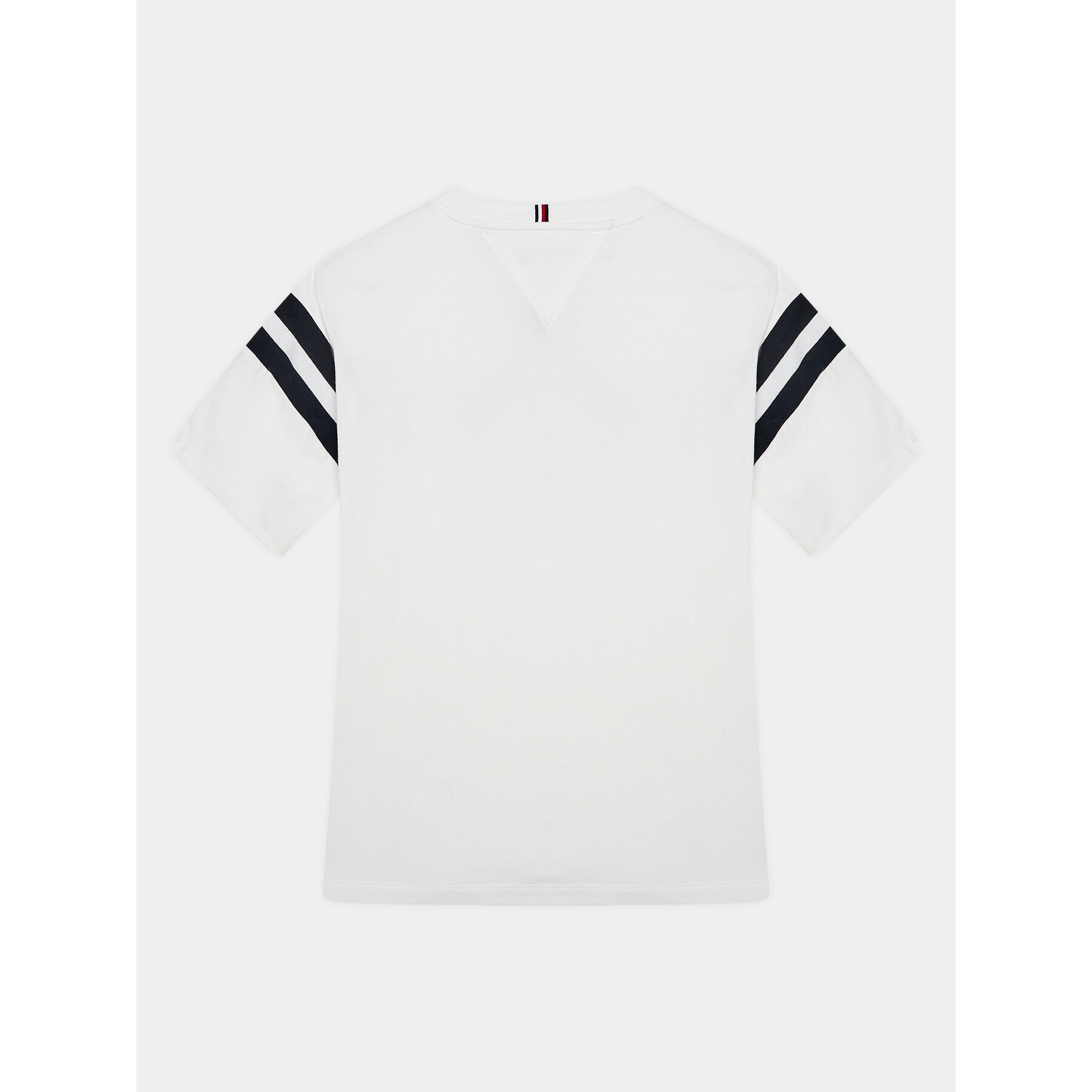 Tommy Hilfiger Тишърт Varsity KB0KB08678 D Бял Regular Fit - Pepit.bg