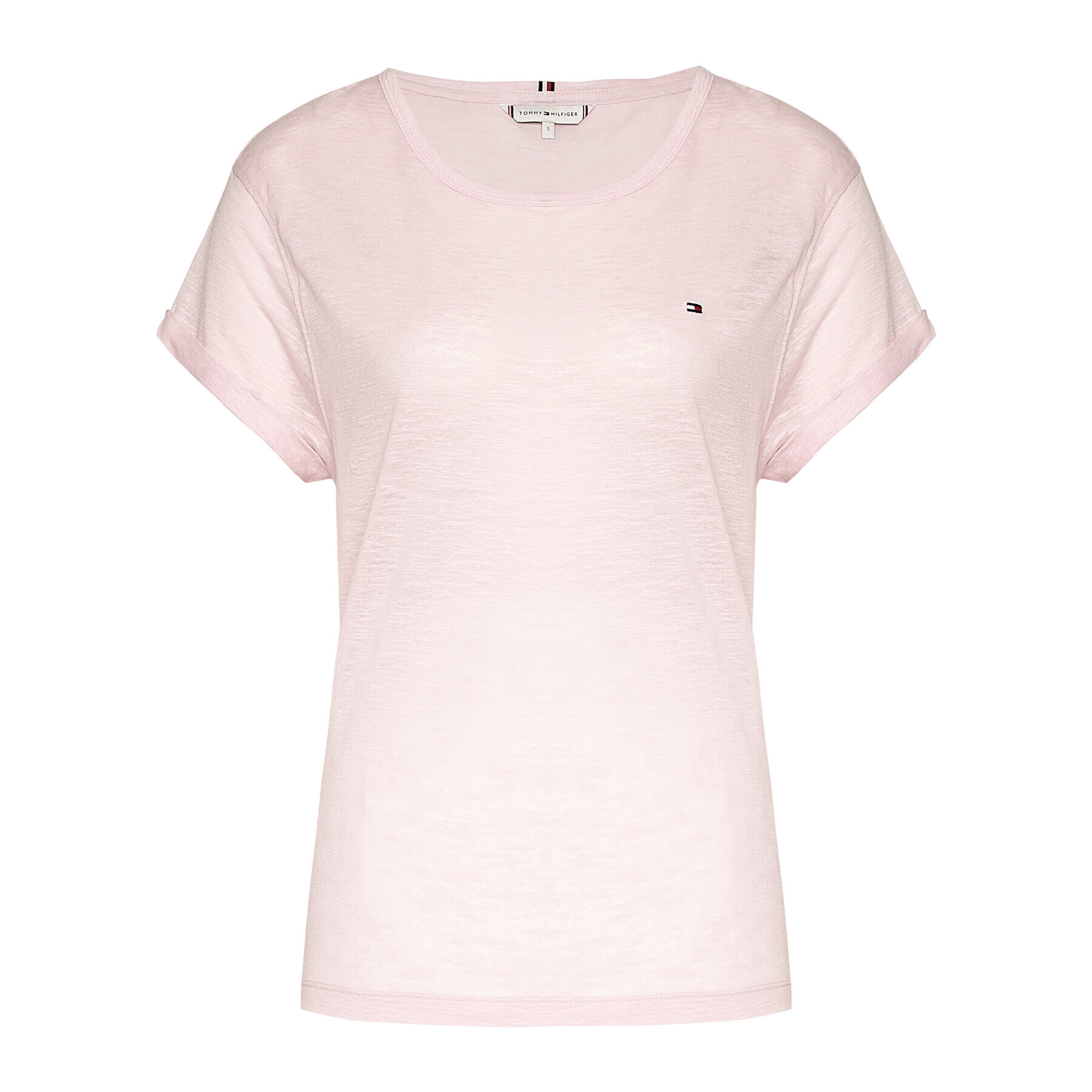 Tommy Hilfiger Тишърт Vikki WW0WW27906 Розов Regular Fit - Pepit.bg