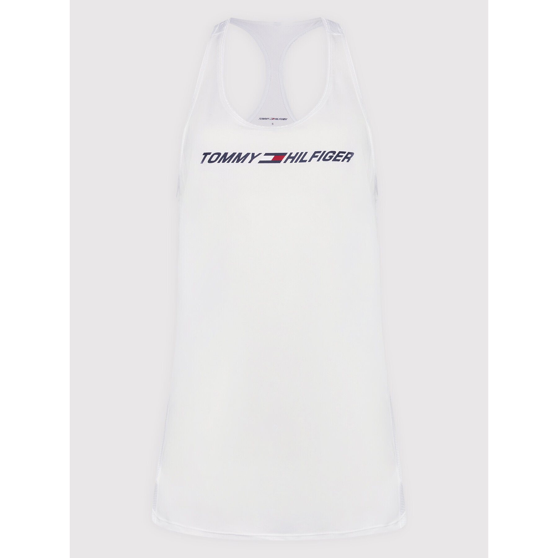 Tommy Hilfiger топ Graphic S10S101198 Бял Regular Fit - Pepit.bg