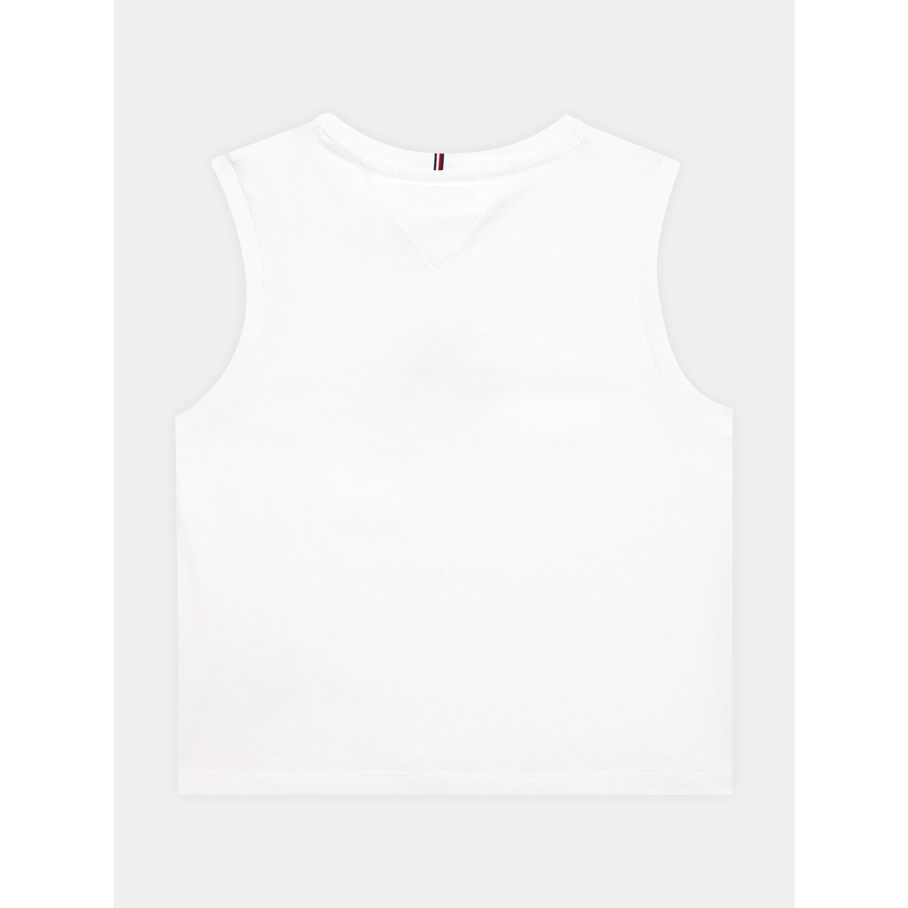 Tommy Hilfiger топ KG0KG07262 D Бял Regular Fit - Pepit.bg