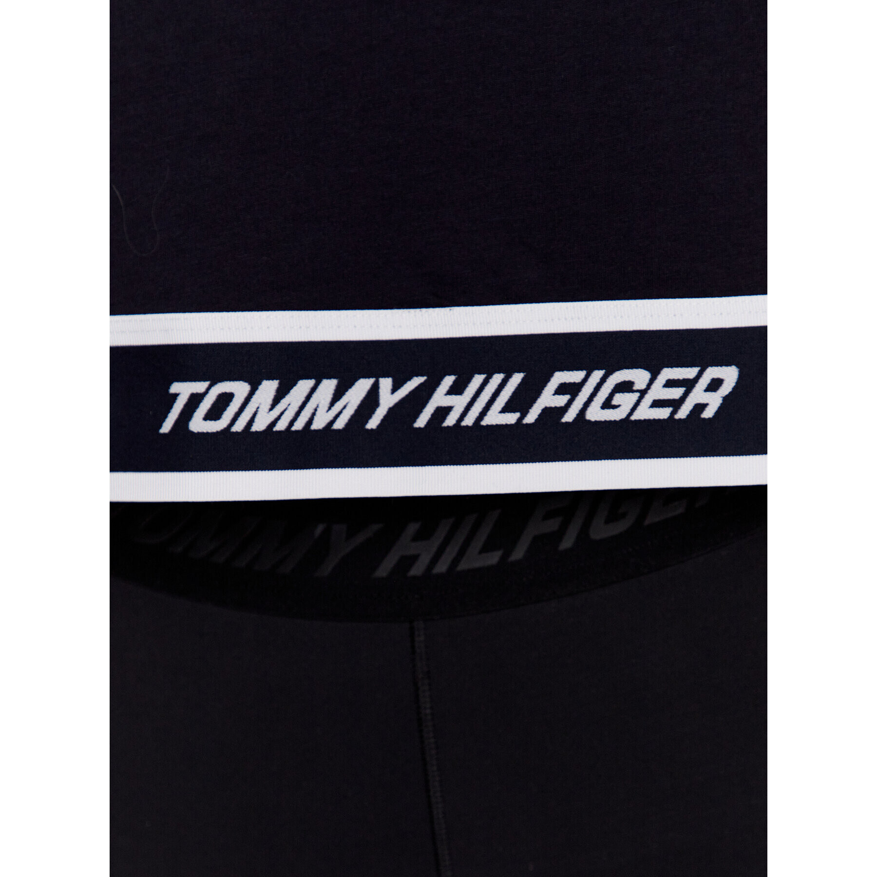 Tommy Hilfiger топ S10S101679 Тъмносин Relaxed Fit - Pepit.bg