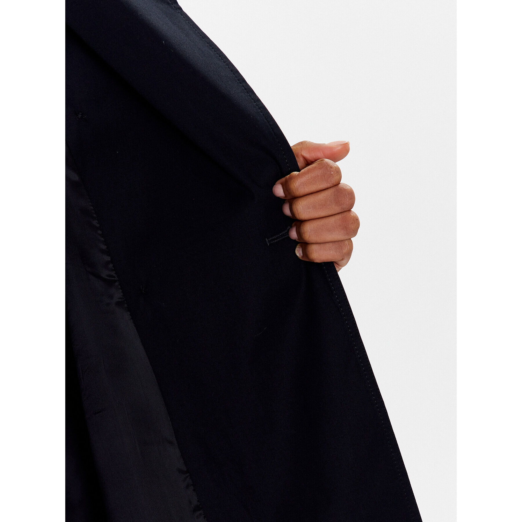 Tommy Hilfiger Тренч WW0WW36960 Тъмносин Regular Fit - Pepit.bg