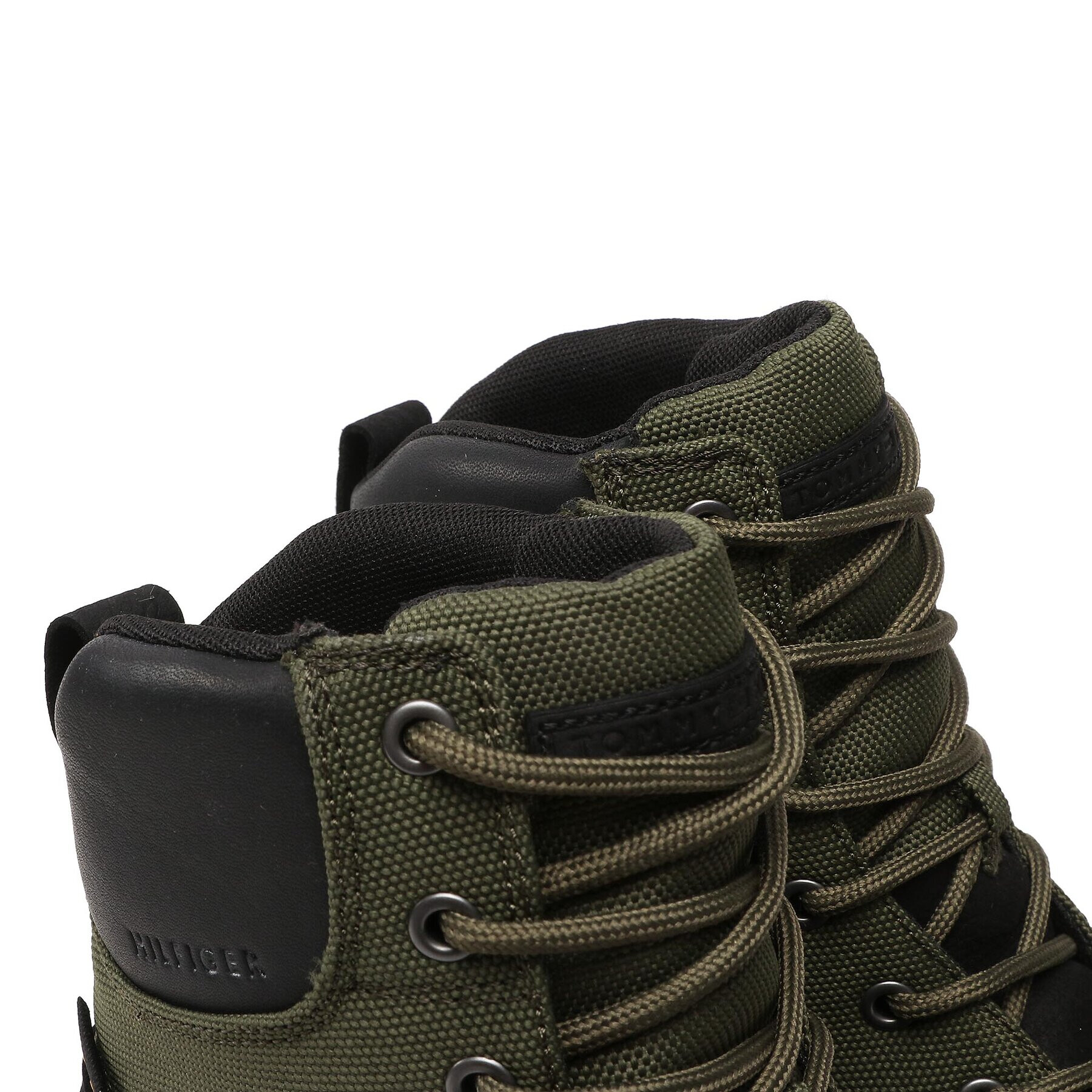 Tommy Hilfiger Туристически oбувки Cordura Lace Boot FM0FM04189 Каки - Pepit.bg