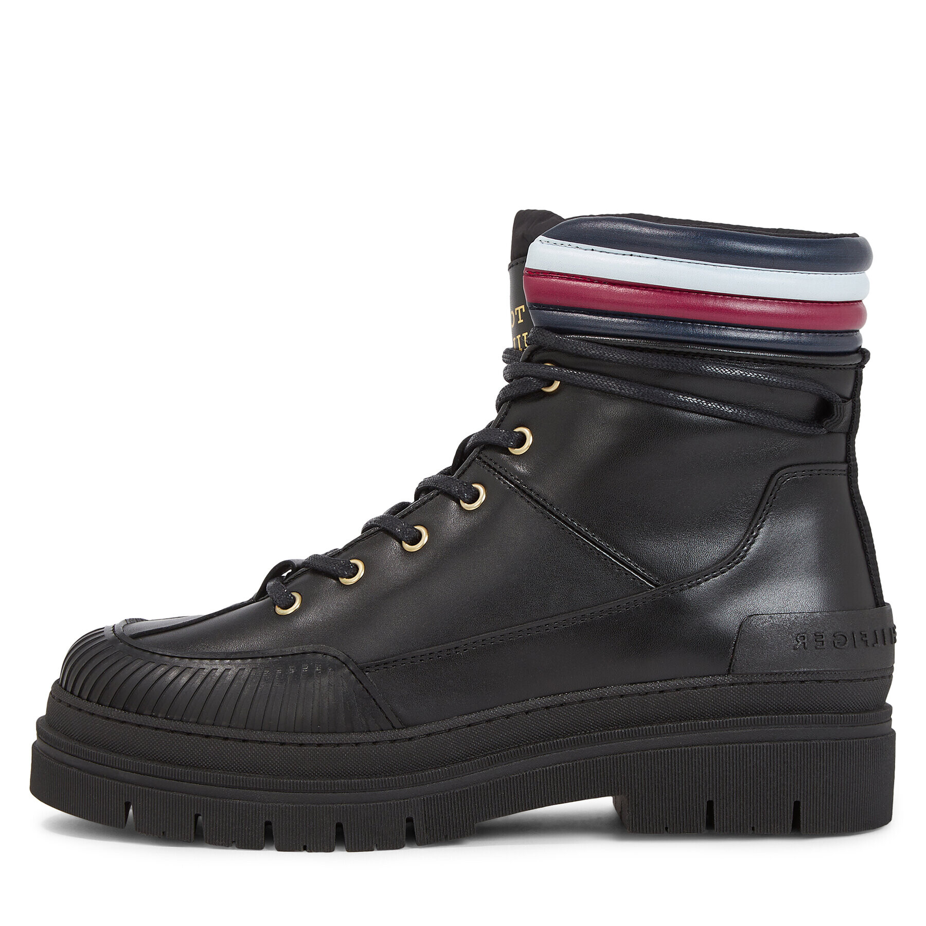 Tommy Hilfiger Туристически oбувки Corporate Feminine Outdoor Boot FW0FW07501 Черен - Pepit.bg