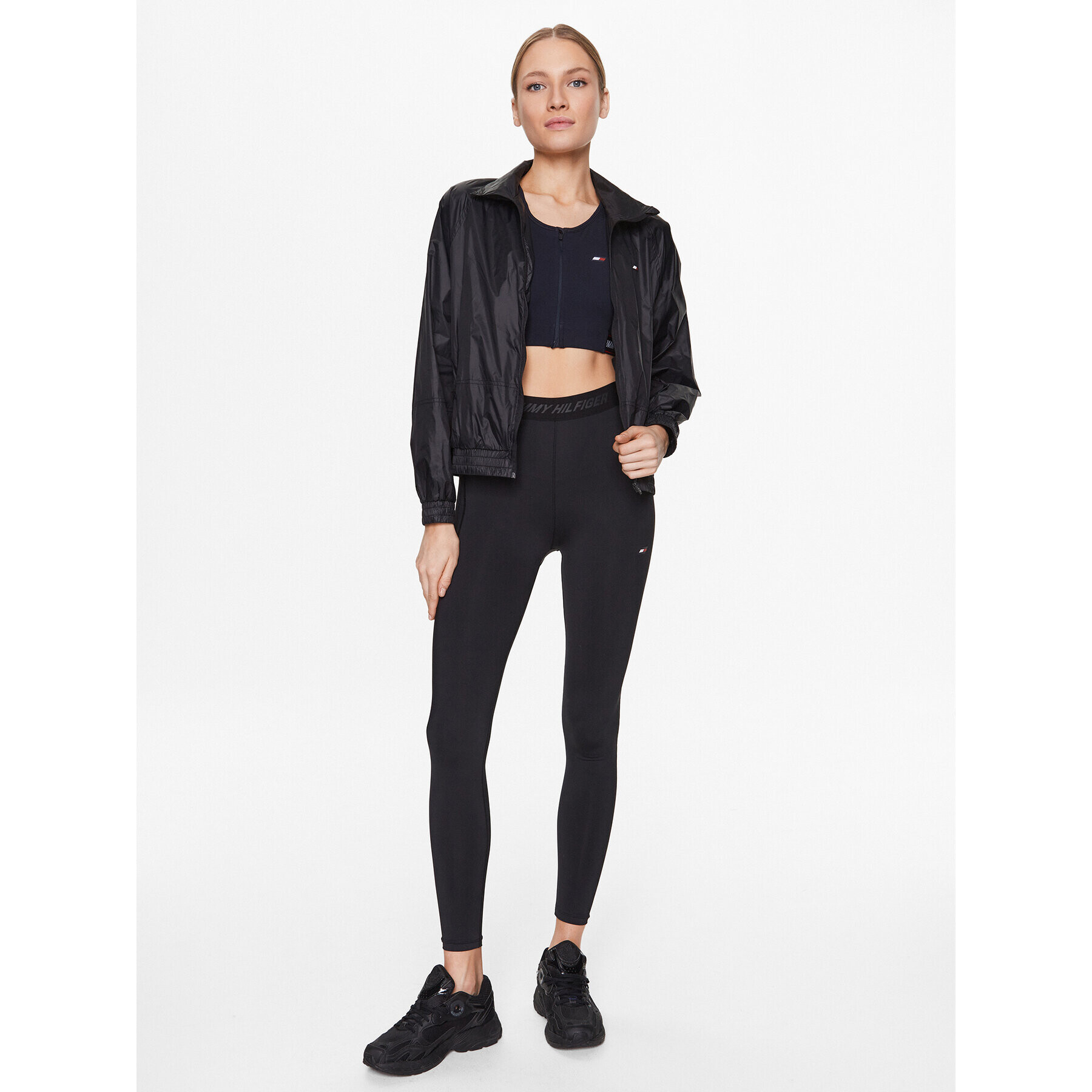 Tommy Hilfiger Ветровка Essential S10S101614 Черен Regular Fit - Pepit.bg
