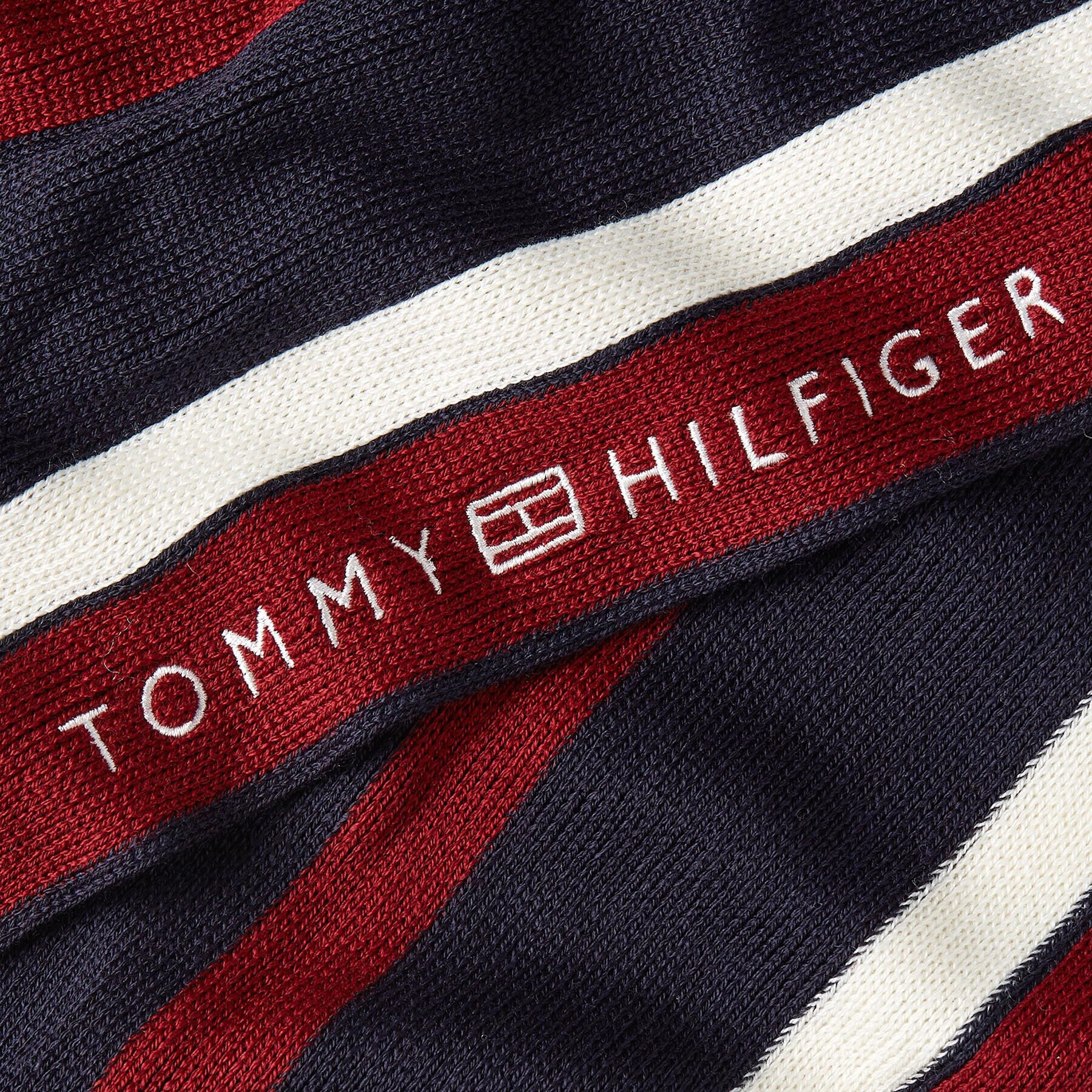 Tommy Hilfiger Зимен шал Corporate Raschelle Scarf AM0AM11493 Тъмносин - Pepit.bg