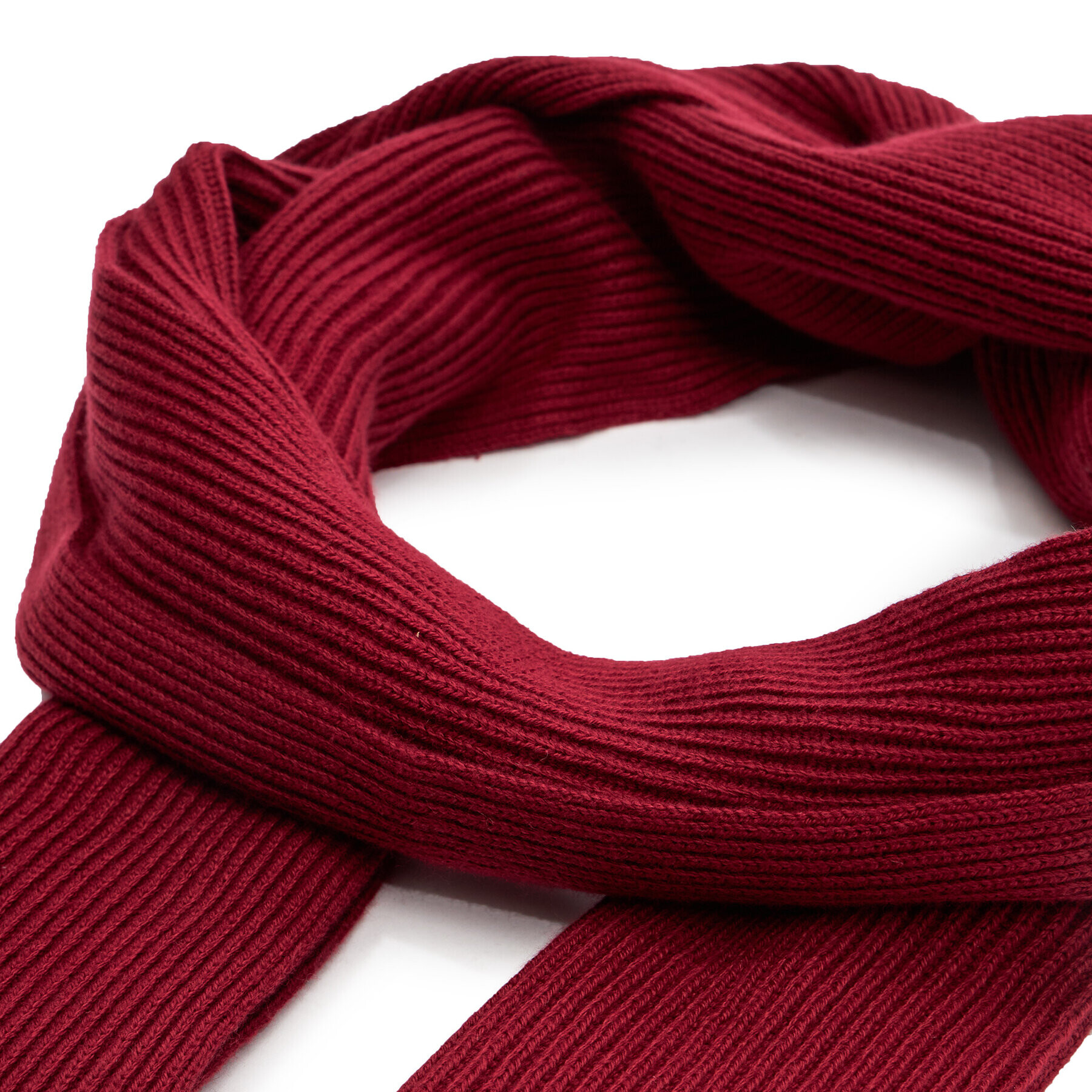 Tommy Hilfiger Зимен шал Essential Flag Scarf AW0AW15348 Червен - Pepit.bg