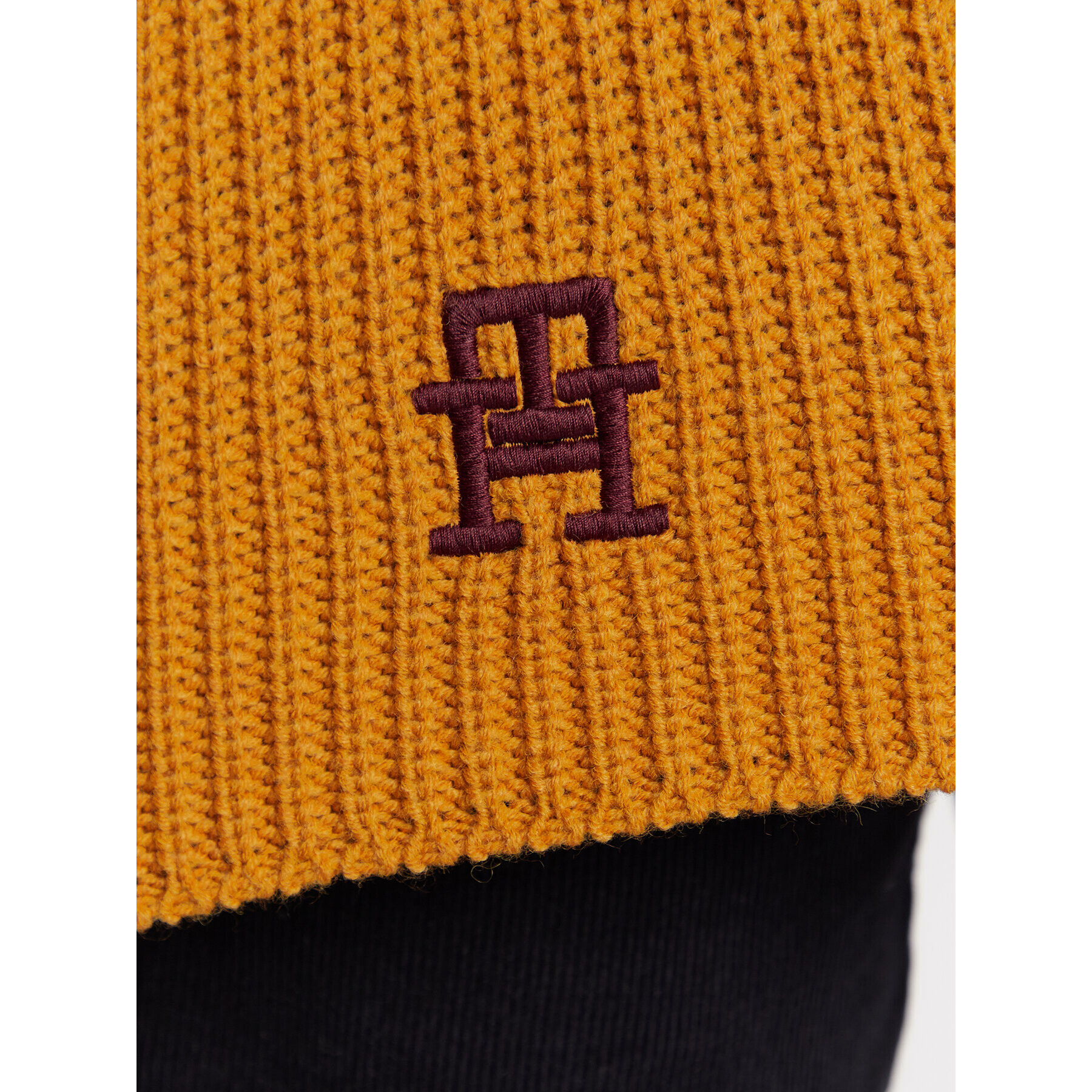 Tommy Hilfiger Зимен шал Monogram AW0AW14288 Жълт - Pepit.bg