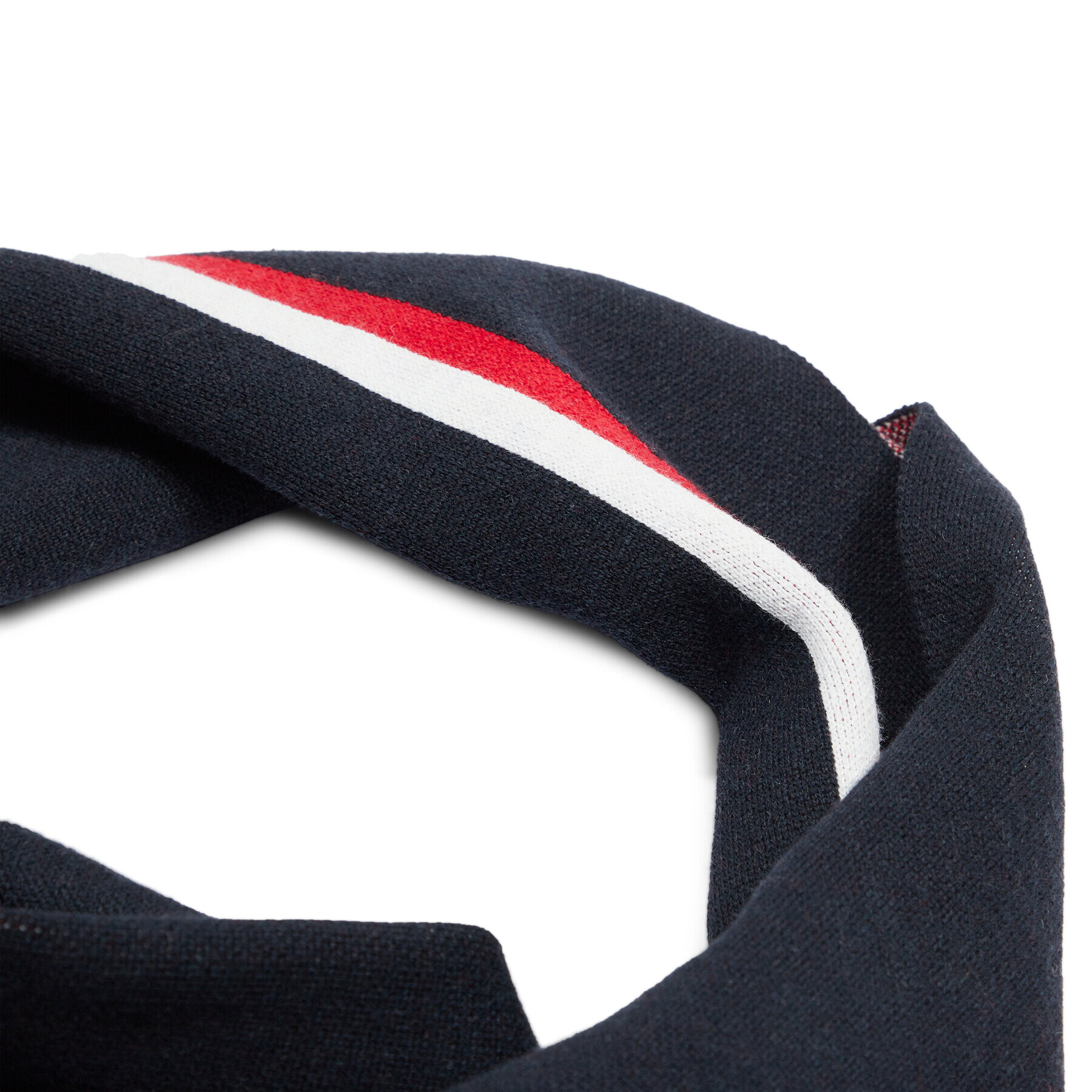 Tommy Hilfiger Зимен шал Th Monotype Scarf AM0AM12058 Тъмносин - Pepit.bg