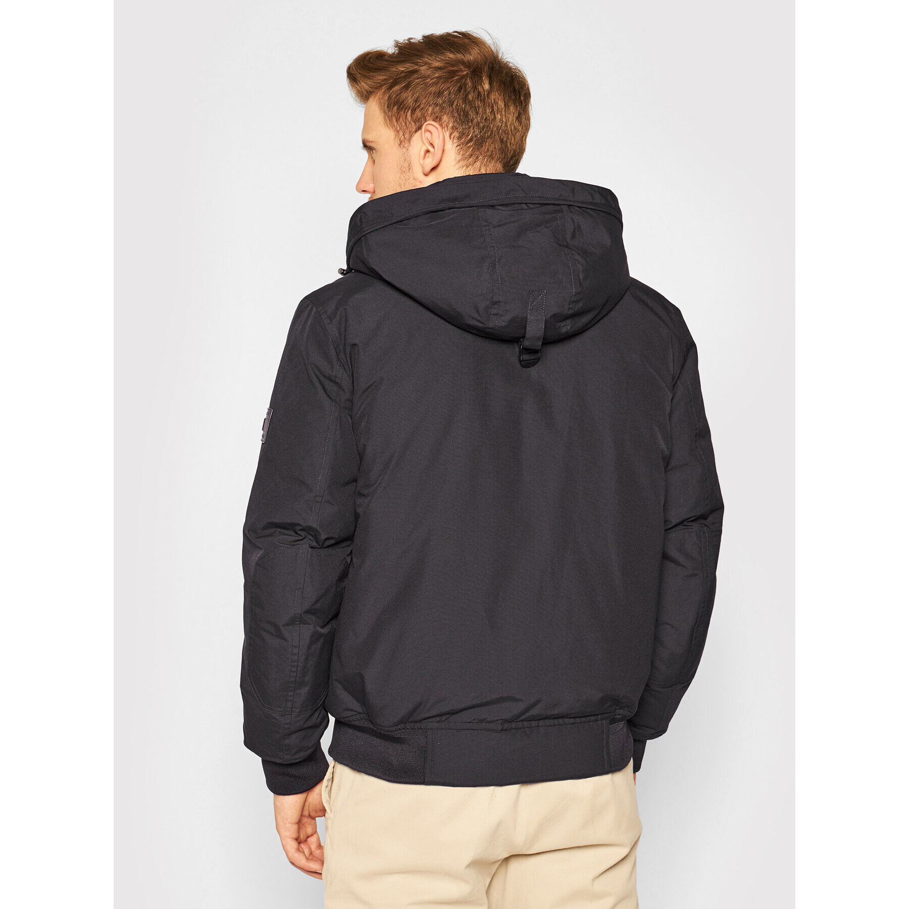 Tommy Hilfiger Зимно яке Hampton MW0MW14876 Черен Regular Fit - Pepit.bg