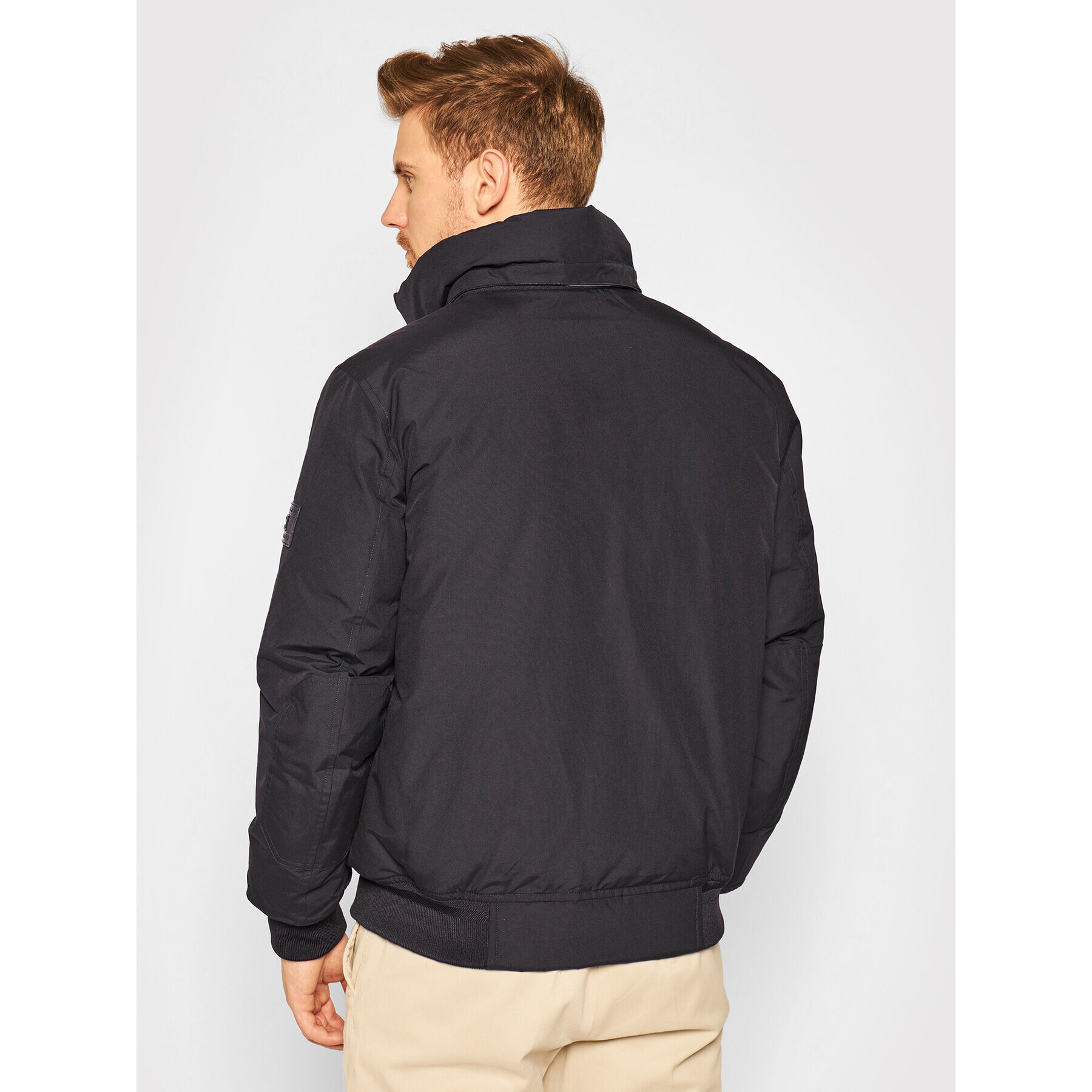 Tommy Hilfiger Зимно яке Hampton MW0MW14876 Черен Regular Fit - Pepit.bg