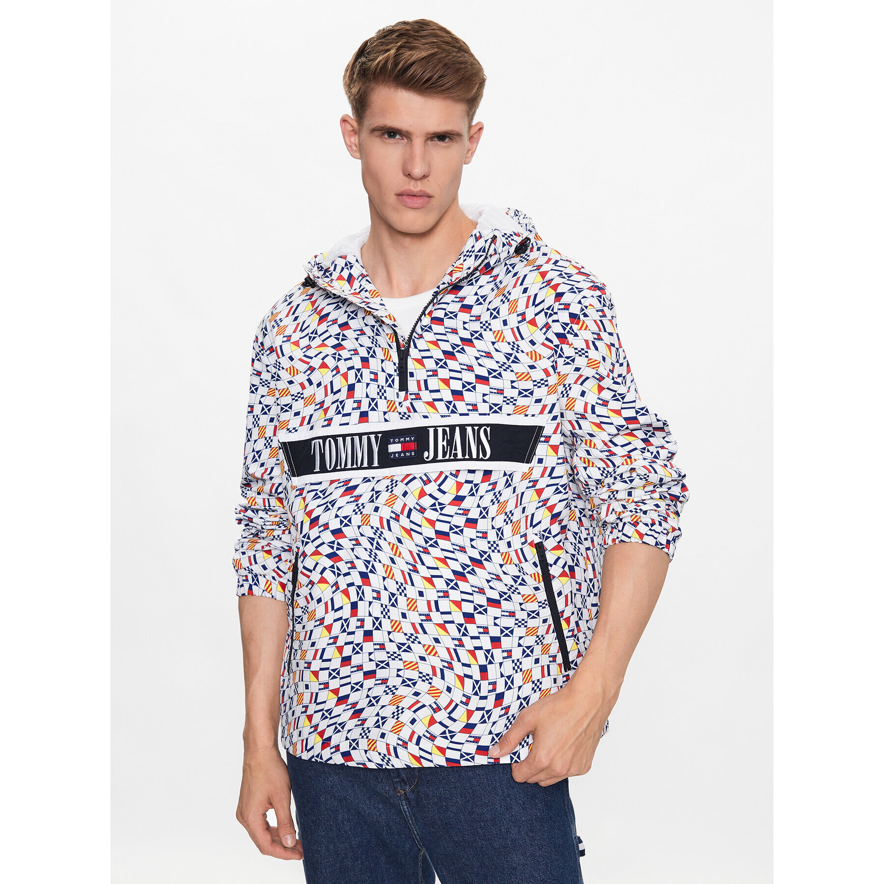 Tommy Jeans Анорак DM0DM16626 Цветен Regular Fit - Pepit.bg