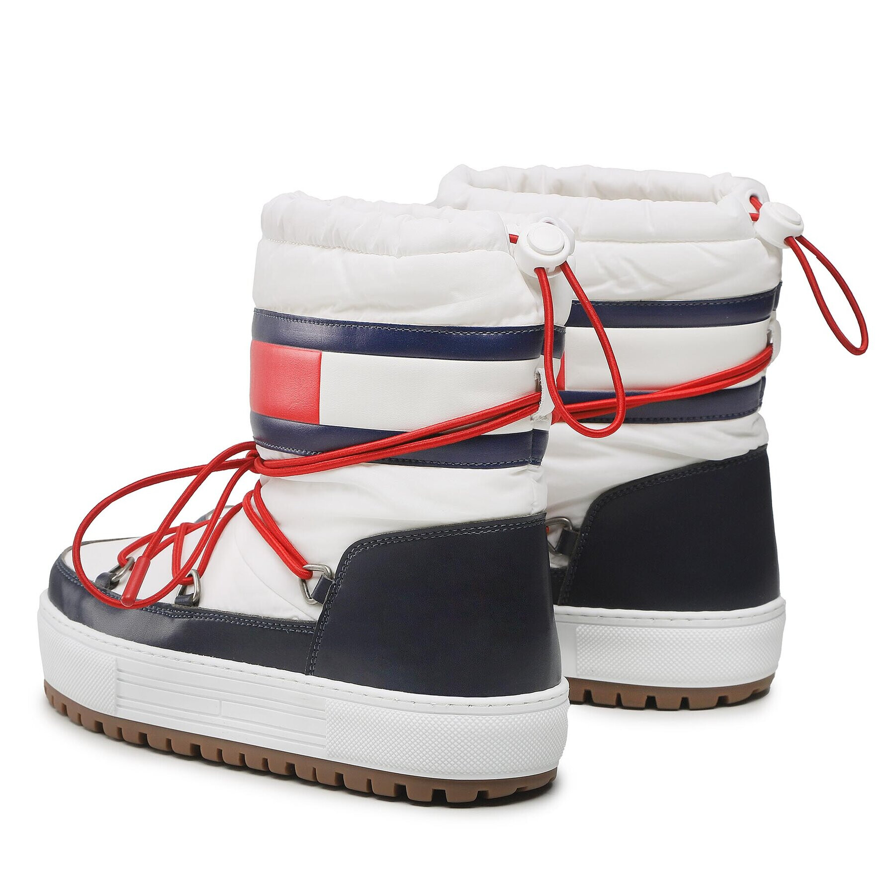 Tommy Jeans Апрески Snowboot Low EN0EN02162 Бял - Pepit.bg