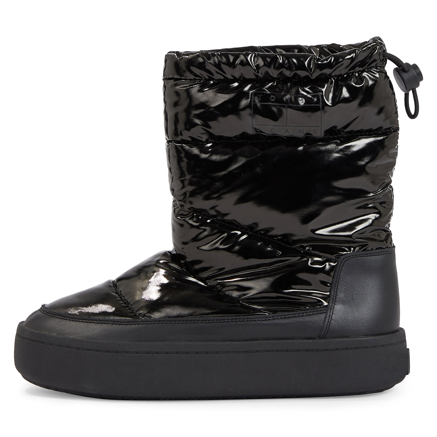 Tommy Jeans Апрески Tjw Winter Boot EN0EN02252 Черен - Pepit.bg