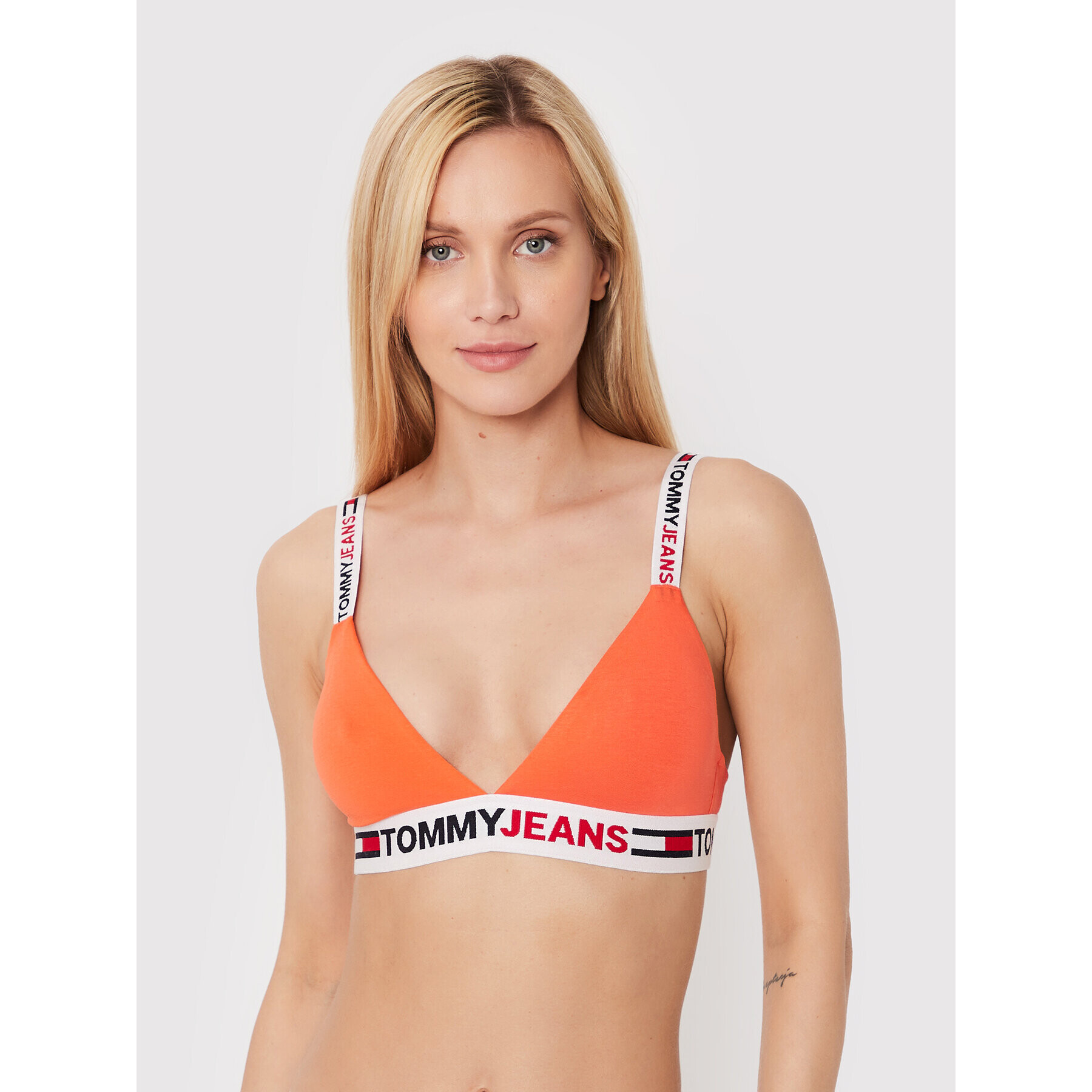 Tommy Jeans Бикини тип прашка UW0UW03529 Оранжев - Pepit.bg