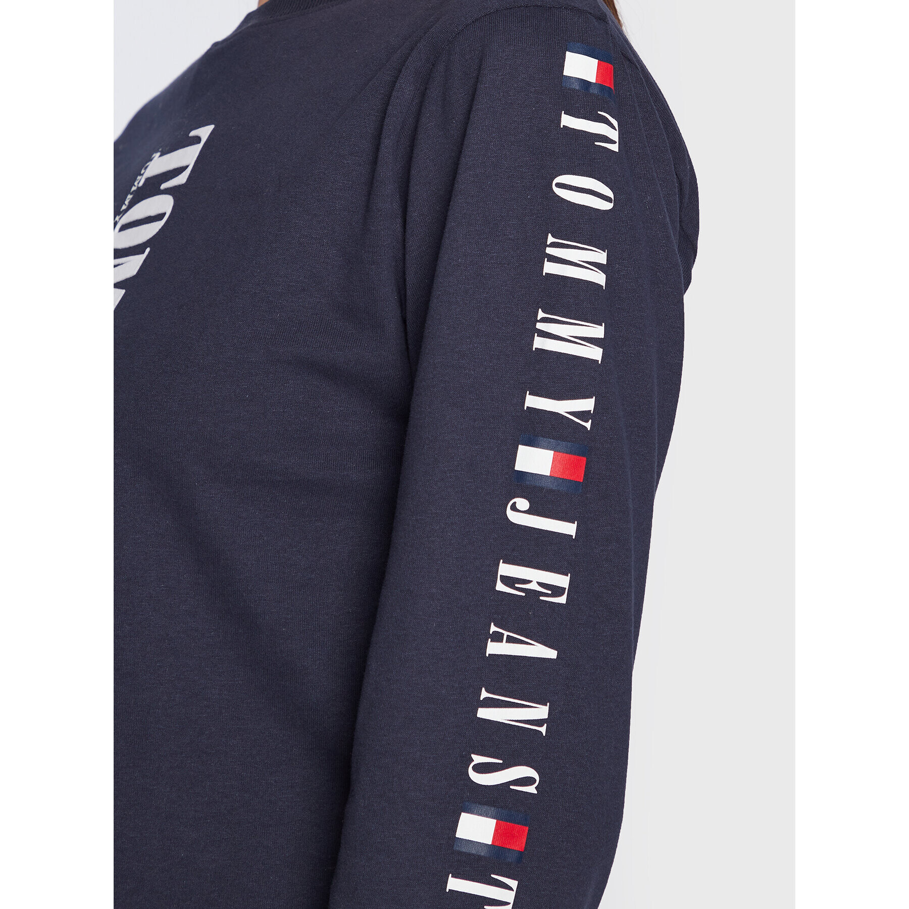 Tommy Jeans Блуза Archive DW0DW14376 Тъмносин Regular Fit - Pepit.bg