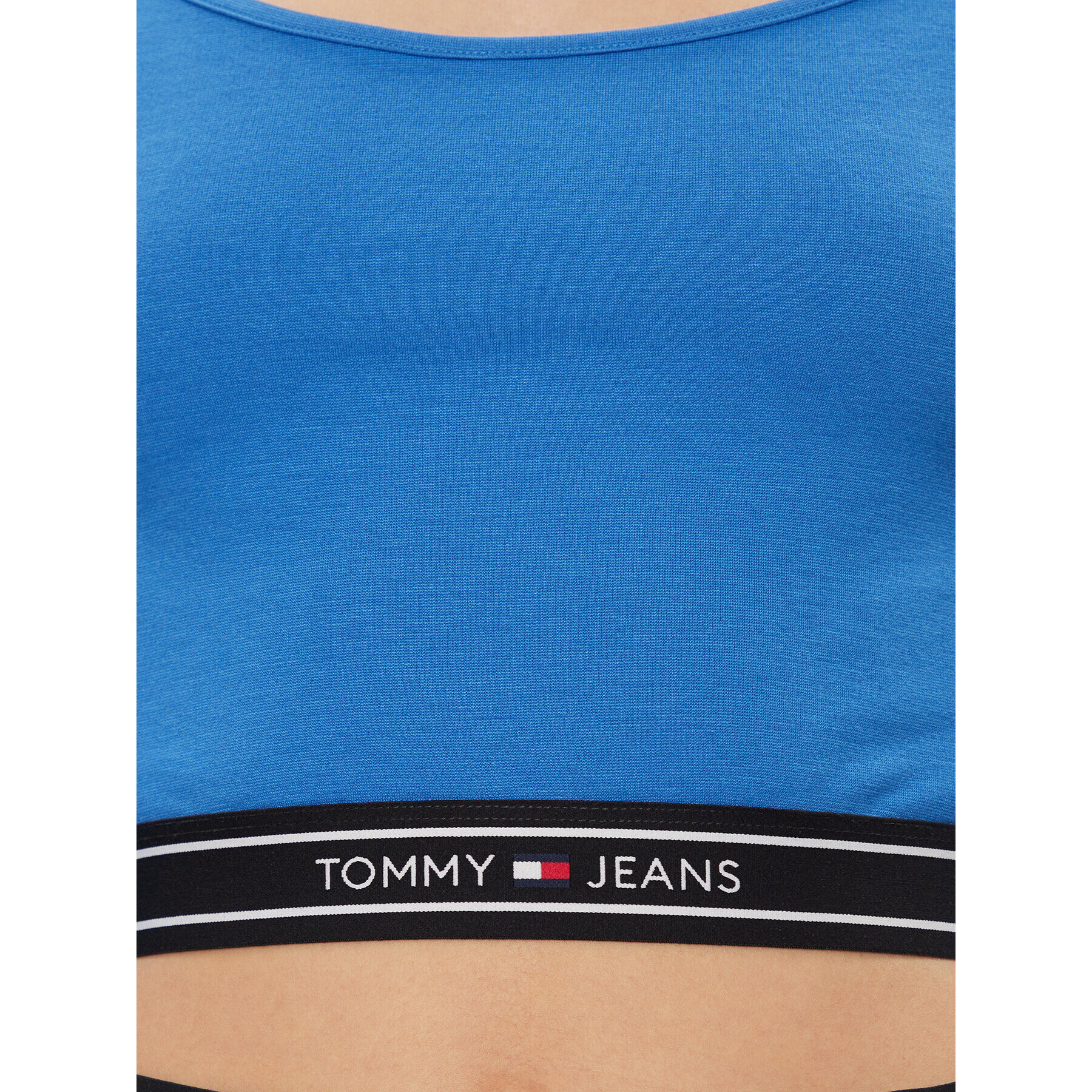 Tommy Jeans Блуза DW0DW17394 Син Slim Fit - Pepit.bg