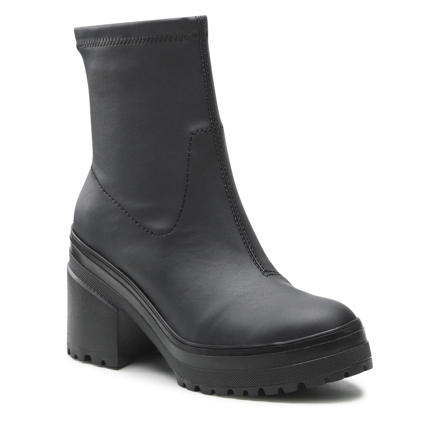 Tommy Jeans Боти Heeled Boot EN0EN01947 Черен - Pepit.bg