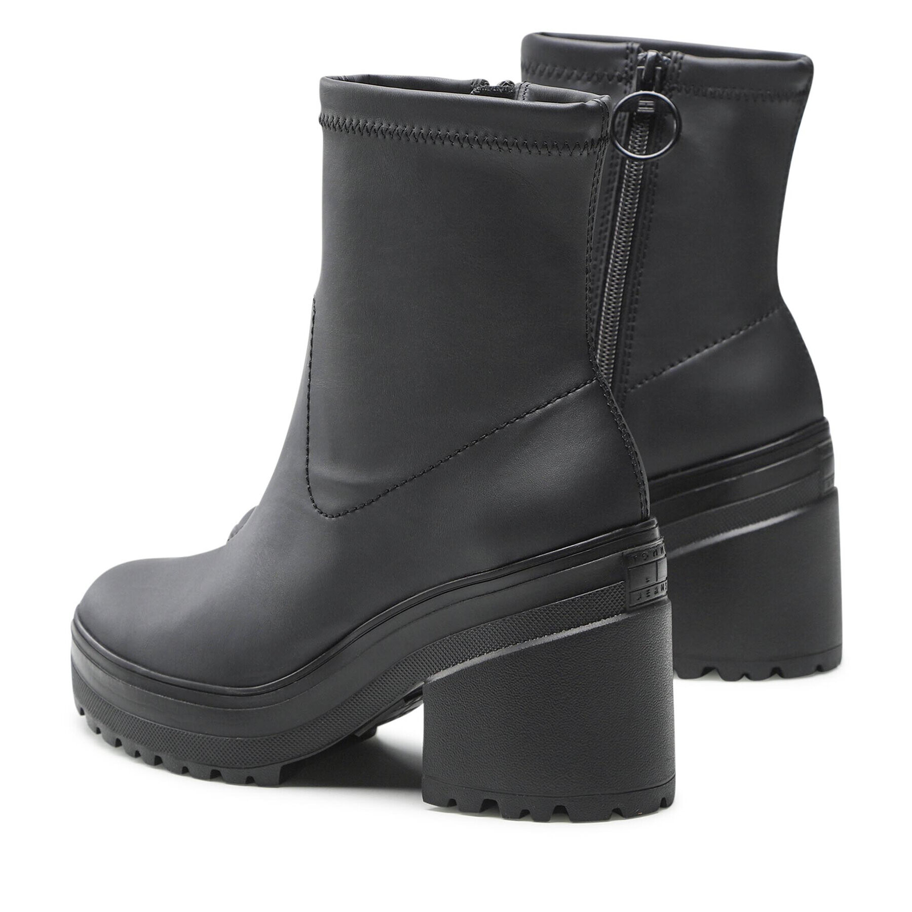 Tommy Jeans Боти Heeled Boot EN0EN01947 Черен - Pepit.bg