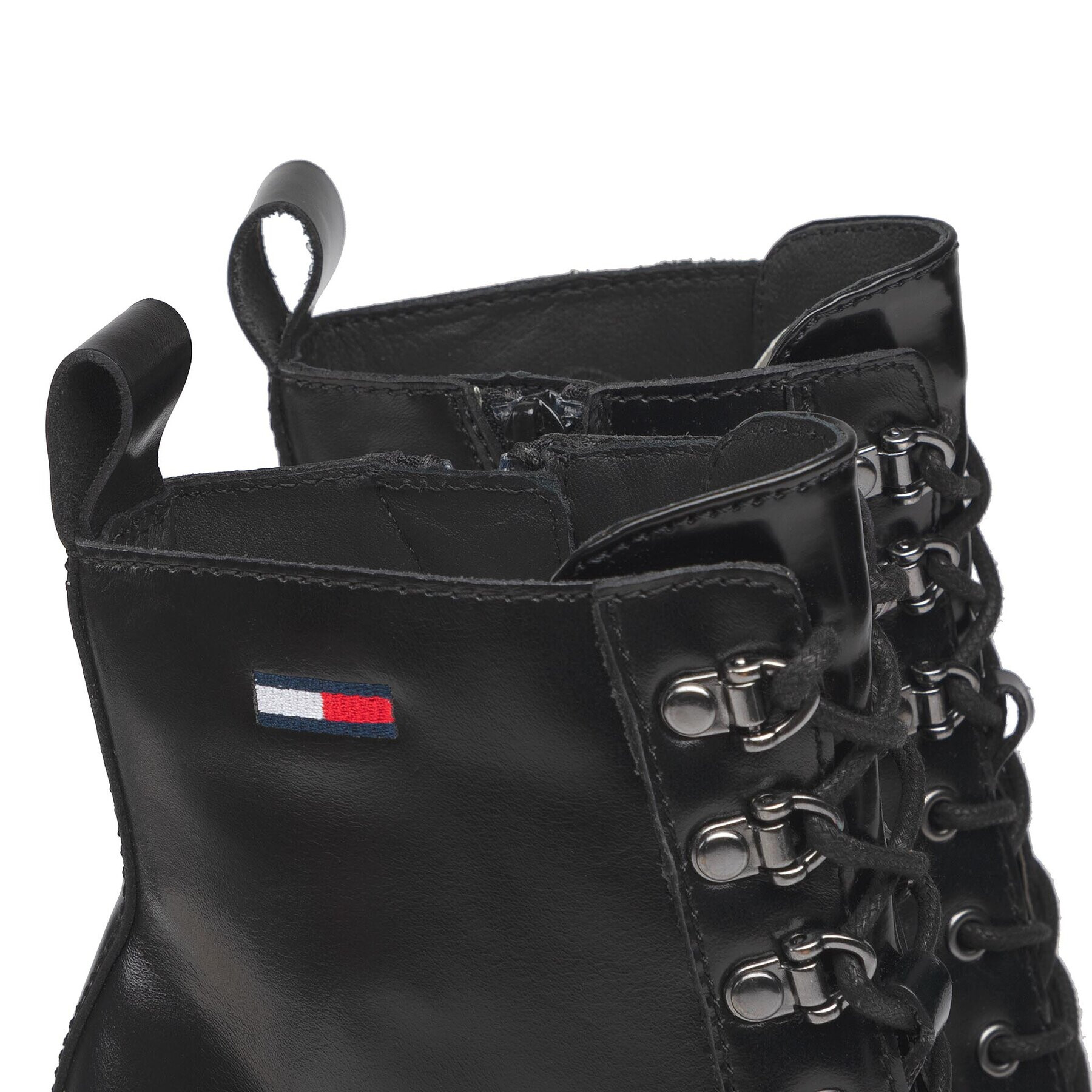 Tommy Jeans Боти Heeled Boot EN0EN01987 Черен - Pepit.bg