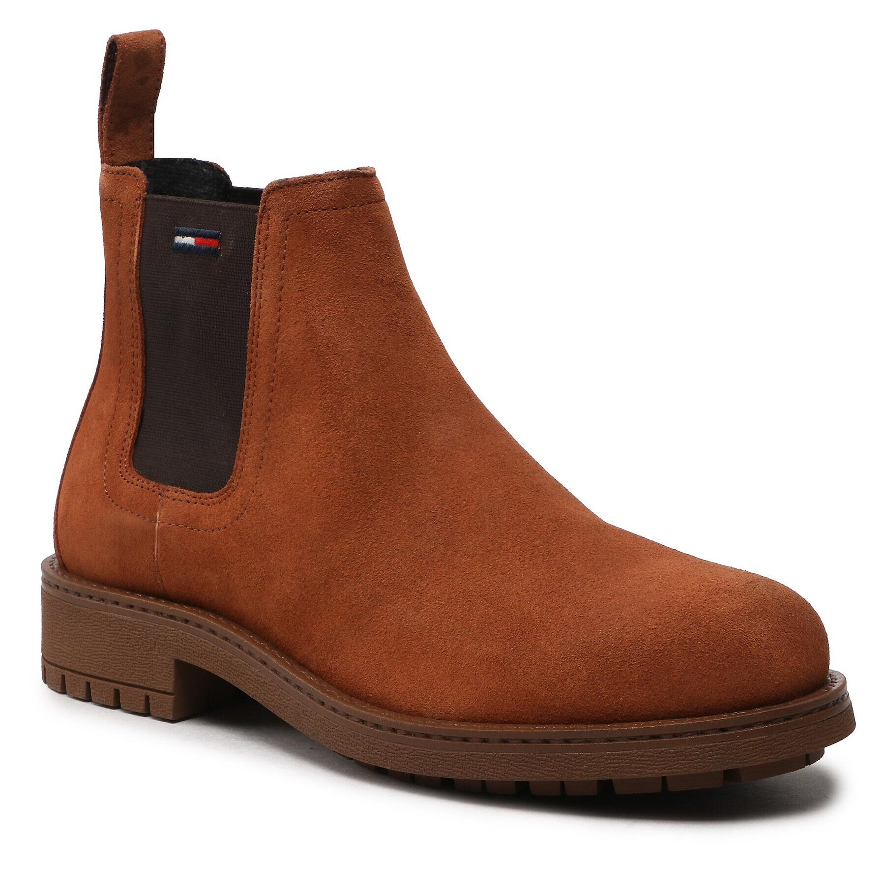 Tommy Jeans Боти тип челси Classic Chelsea Boot EM0EM01056 Кафяв - Pepit.bg