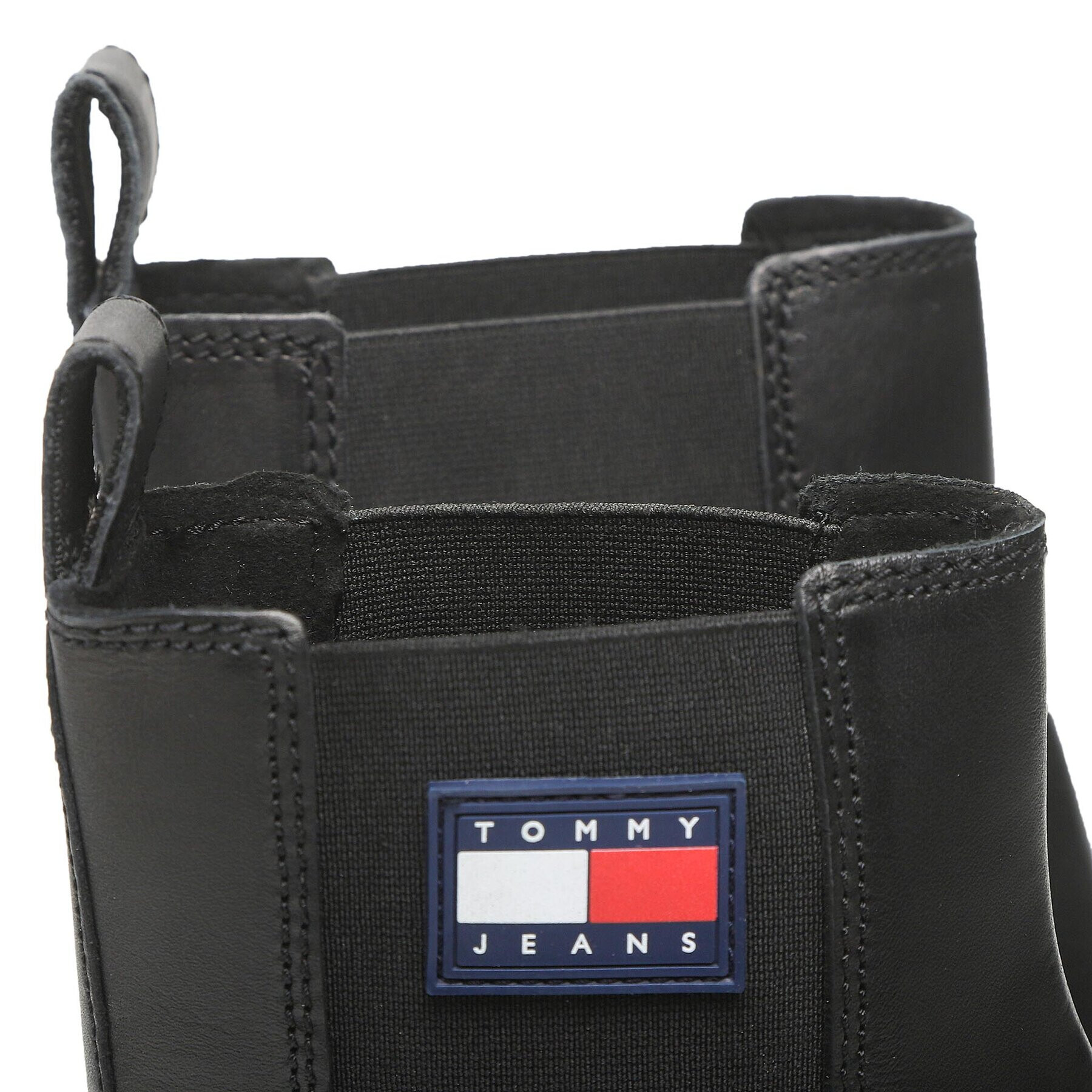 Tommy Jeans Боти тип челси Foxing Detail Chelsea Boot EM0EM01062 Черен - Pepit.bg