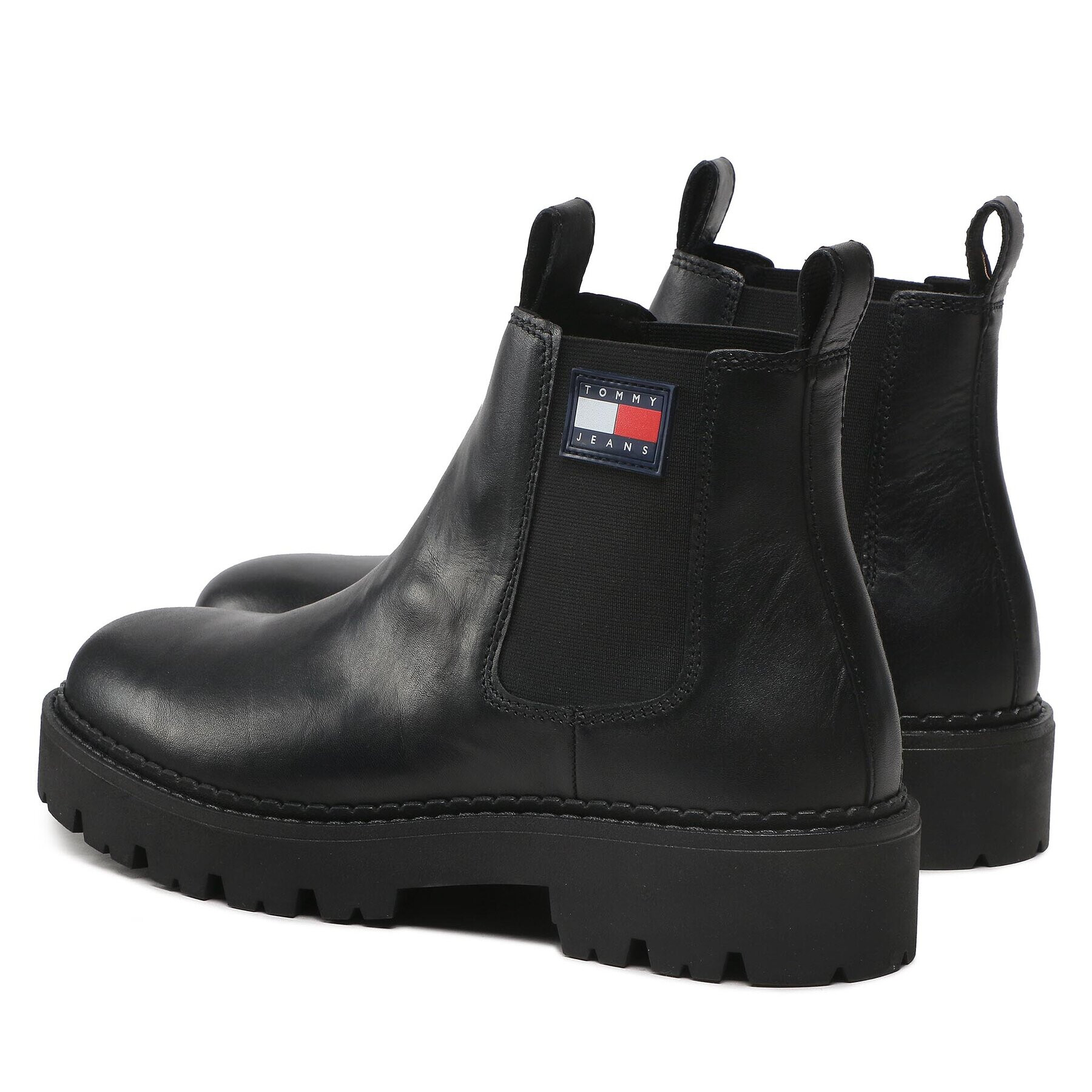 Tommy Jeans Боти тип челси Heritage Branding Chelsea Boot EM0EM01058 Черен - Pepit.bg