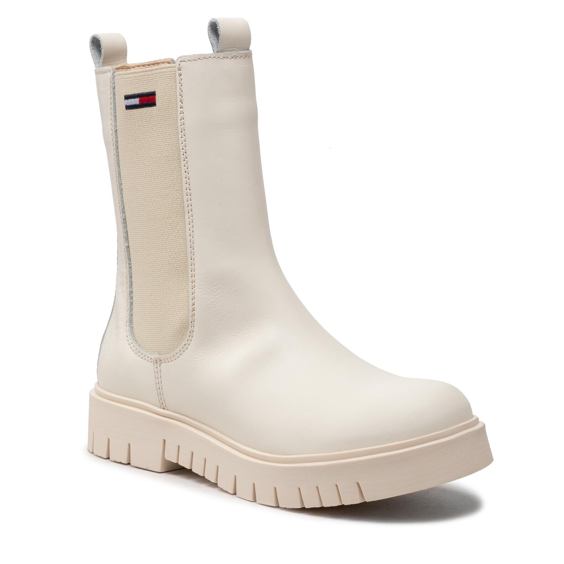 Tommy Jeans Боти тип челси Long Chelsea Boot EN0EN01990 Бежов - Pepit.bg