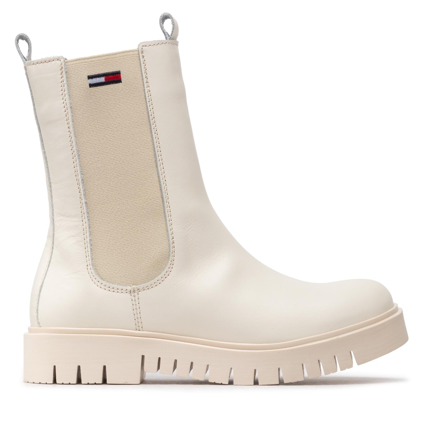 Tommy Jeans Боти тип челси Long Chelsea Boot EN0EN01990 Бежов - Pepit.bg