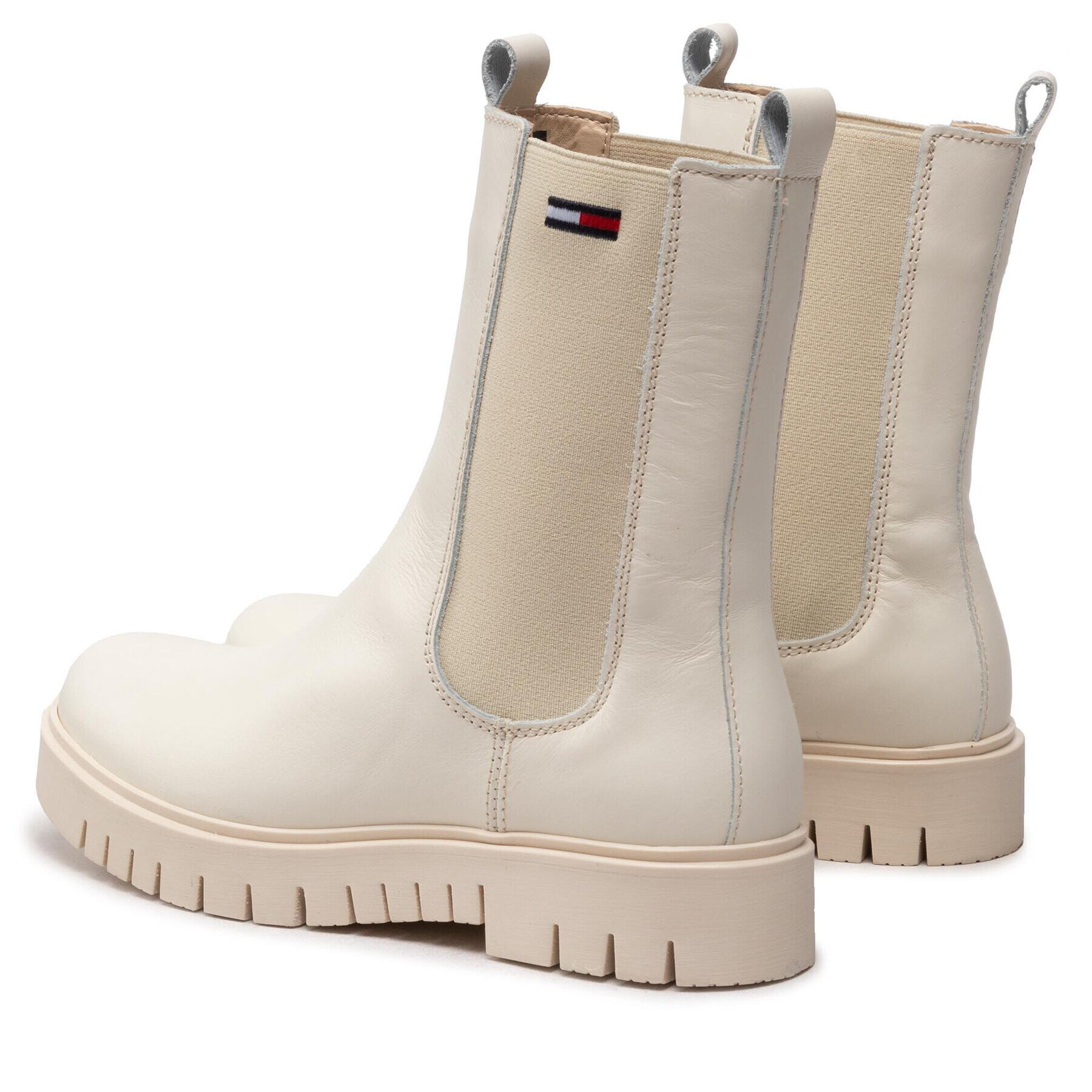 Tommy Jeans Боти тип челси Long Chelsea Boot EN0EN01990 Бежов - Pepit.bg