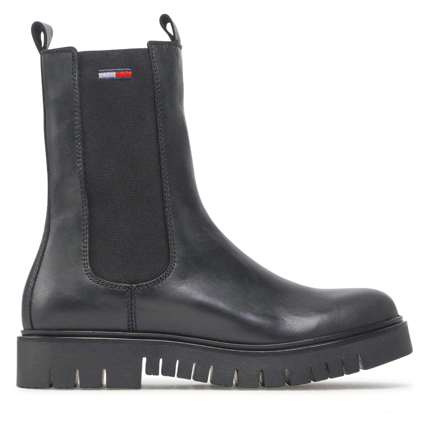 Tommy Jeans Боти тип челси Long Chelsea Boot EN0EN01990 Черен - Pepit.bg