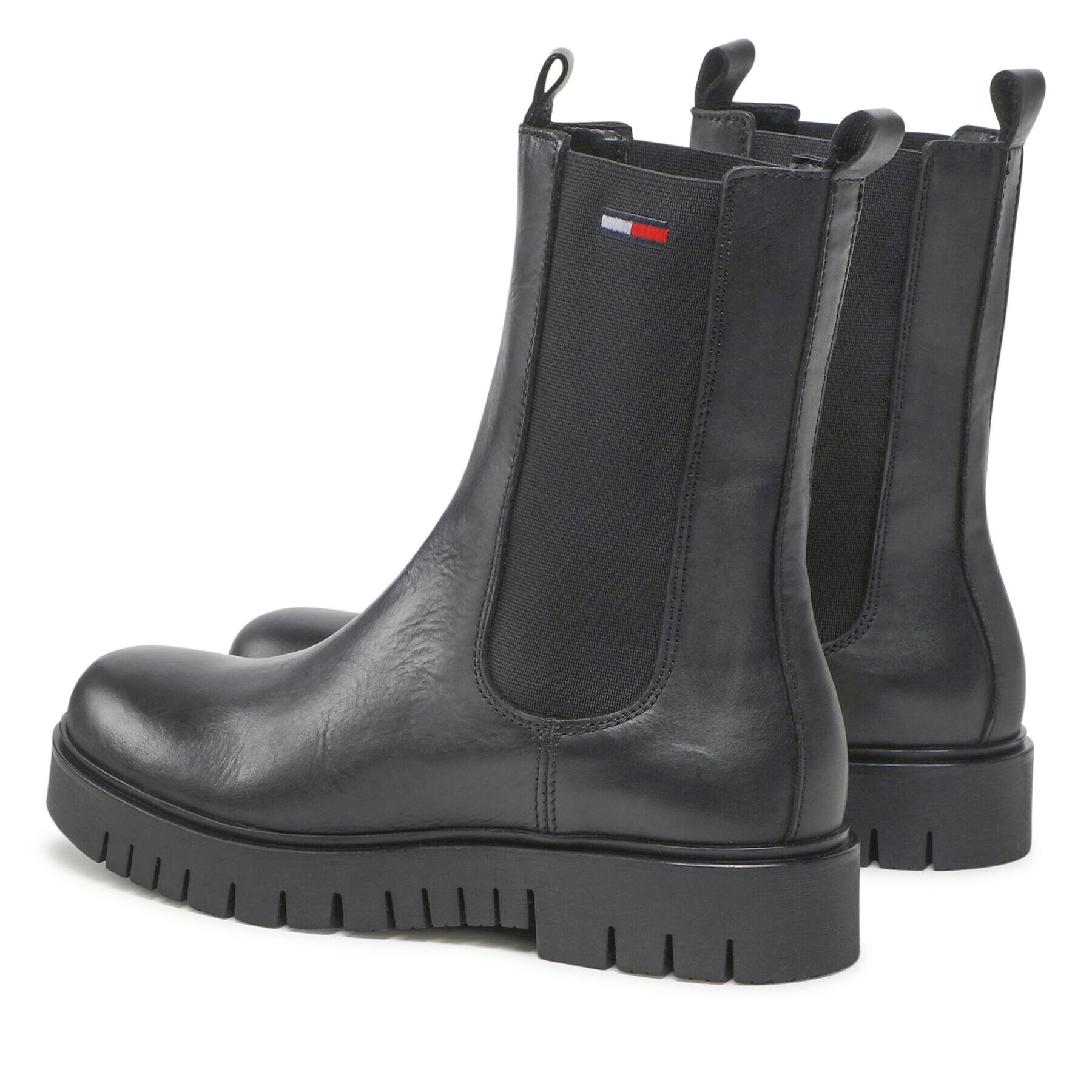 Tommy Jeans Боти тип челси Long Chelsea Boot EN0EN01990 Черен - Pepit.bg