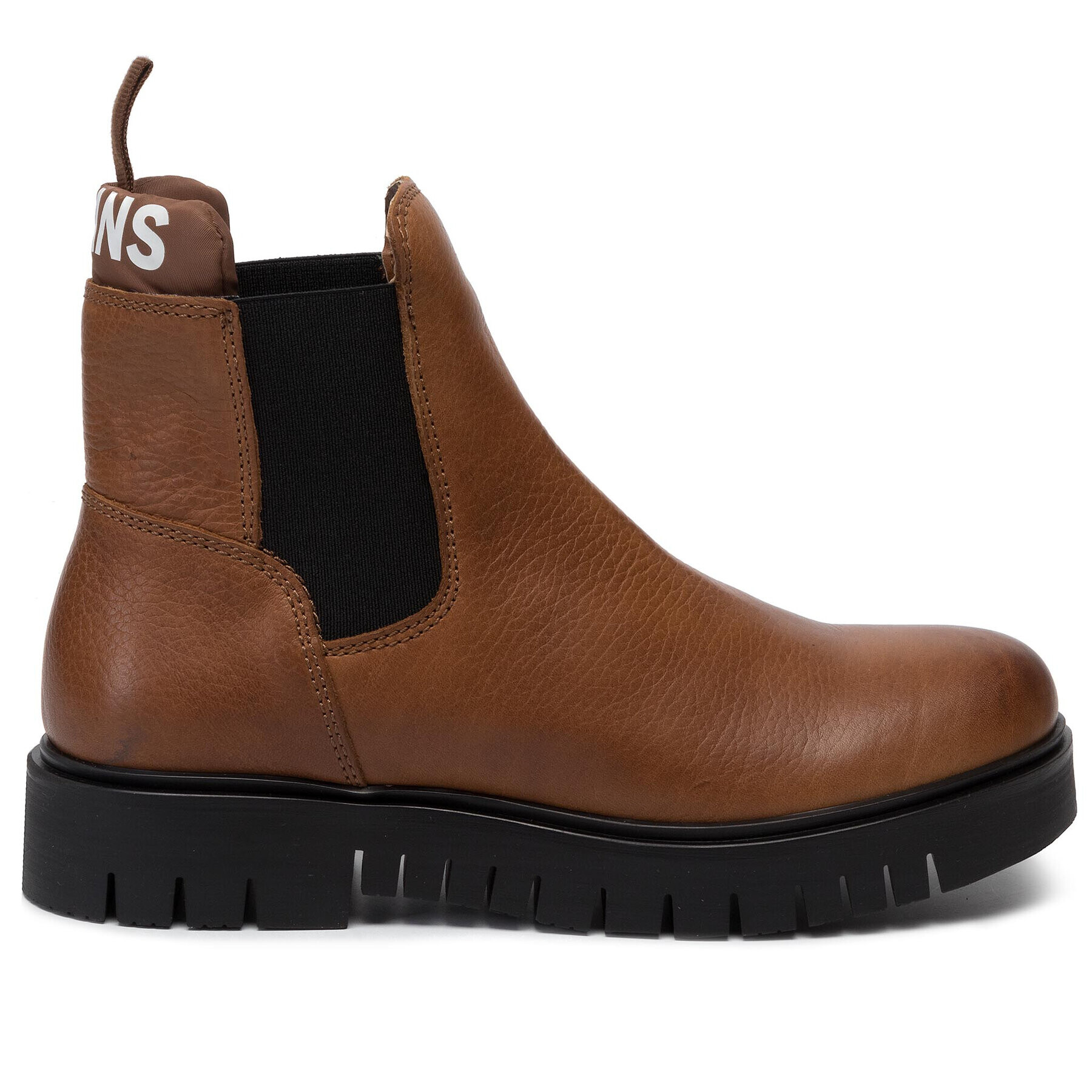 Tommy Jeans Боти тип челси Padded Tongue Chelsea Boot EN0EN00620 Кафяв - Pepit.bg