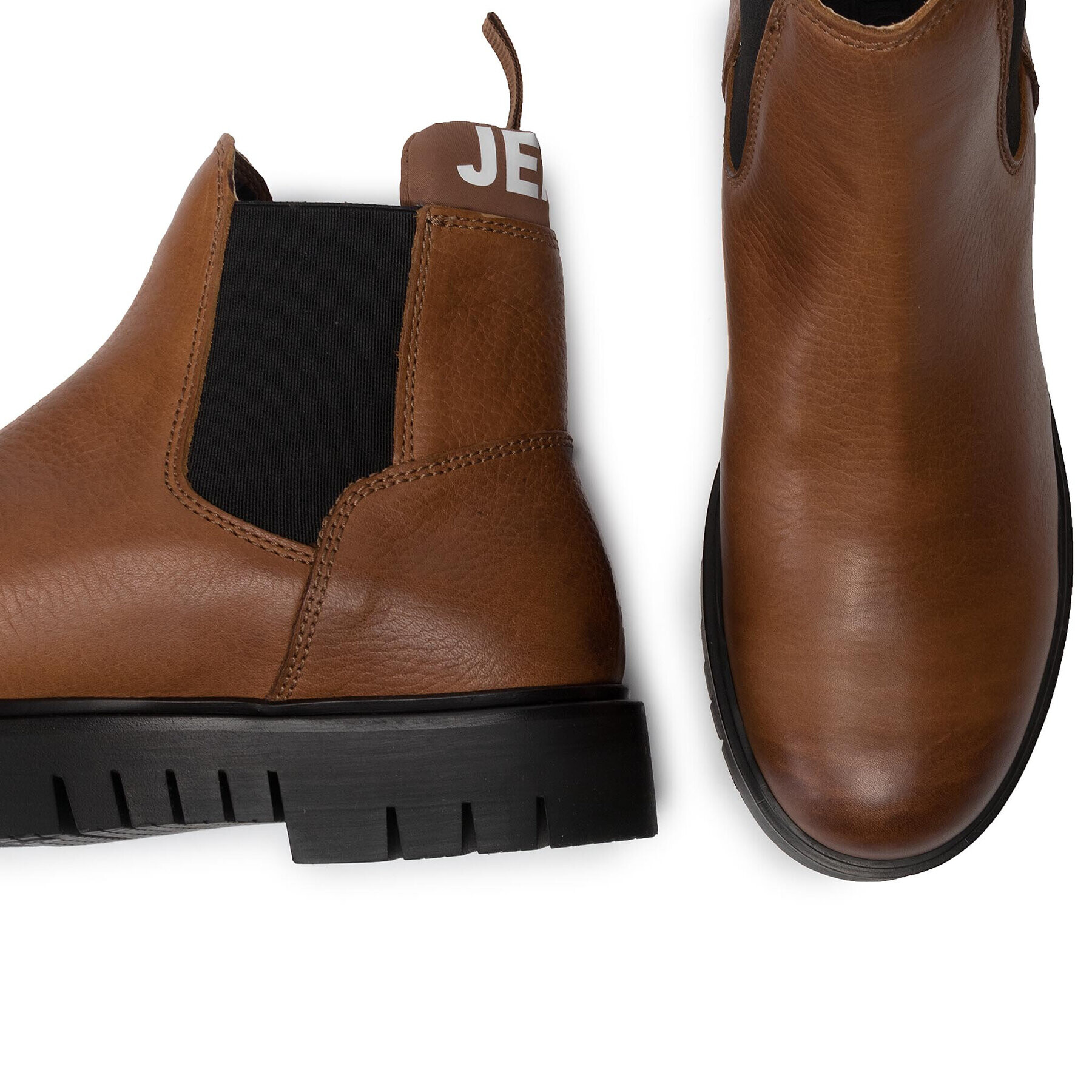 Tommy Jeans Боти тип челси Padded Tongue Chelsea Boot EN0EN00620 Кафяв - Pepit.bg