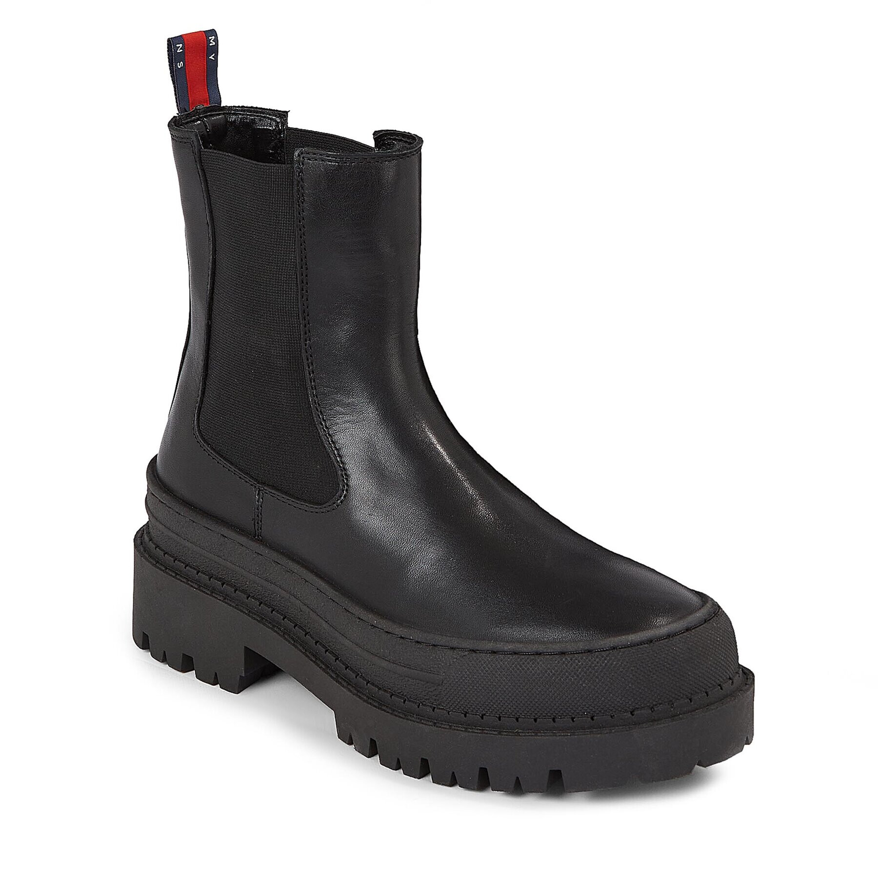 Tommy Jeans Боти тип челси Tjw Chelsea Foxing Boot EN0EN02289 Черен - Pepit.bg