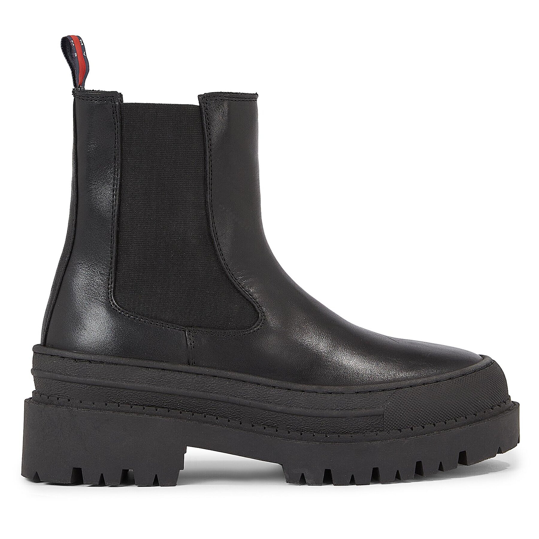 Tommy Jeans Боти тип челси Tjw Chelsea Foxing Boot EN0EN02289 Черен - Pepit.bg