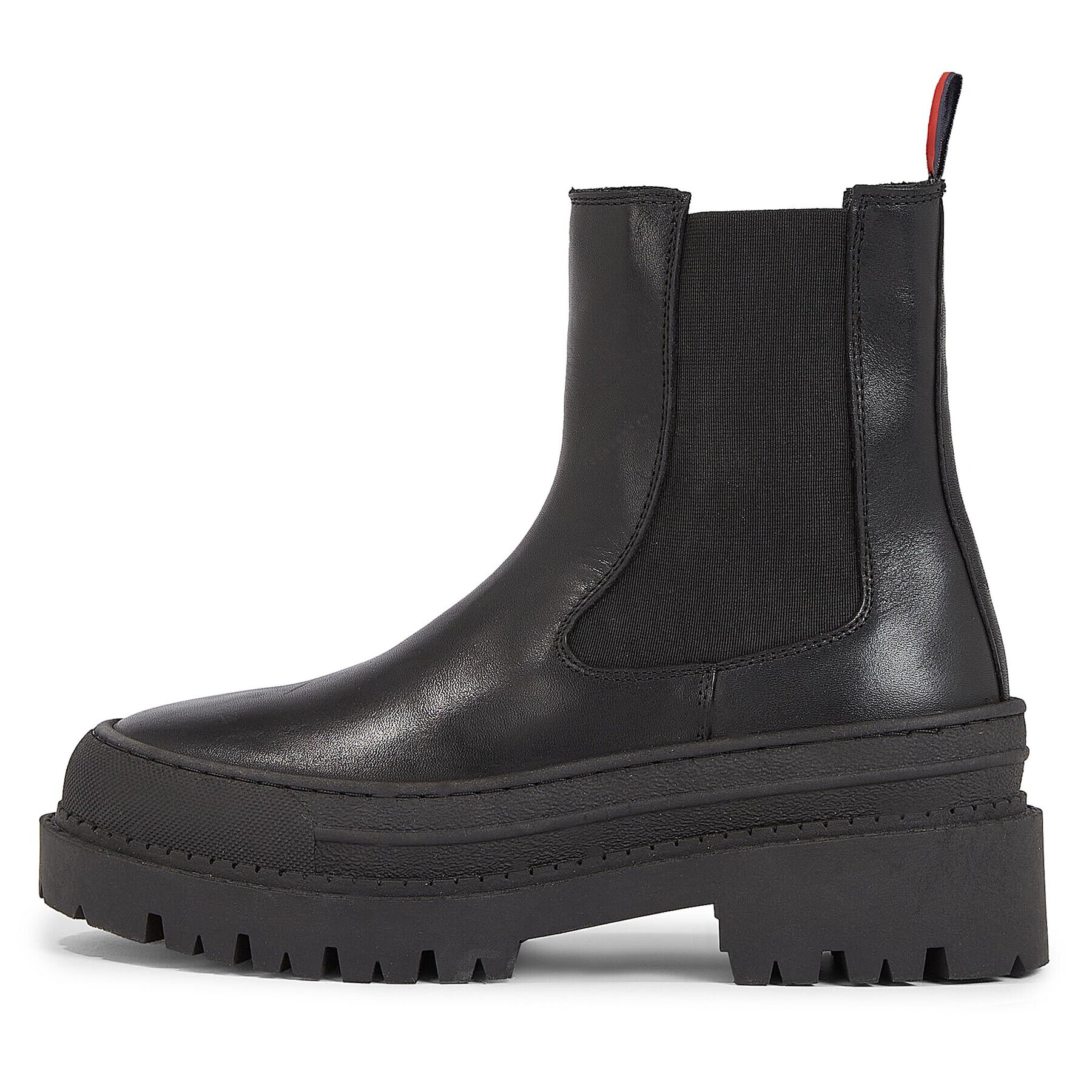 Tommy Jeans Боти тип челси Tjw Chelsea Foxing Boot EN0EN02289 Черен - Pepit.bg