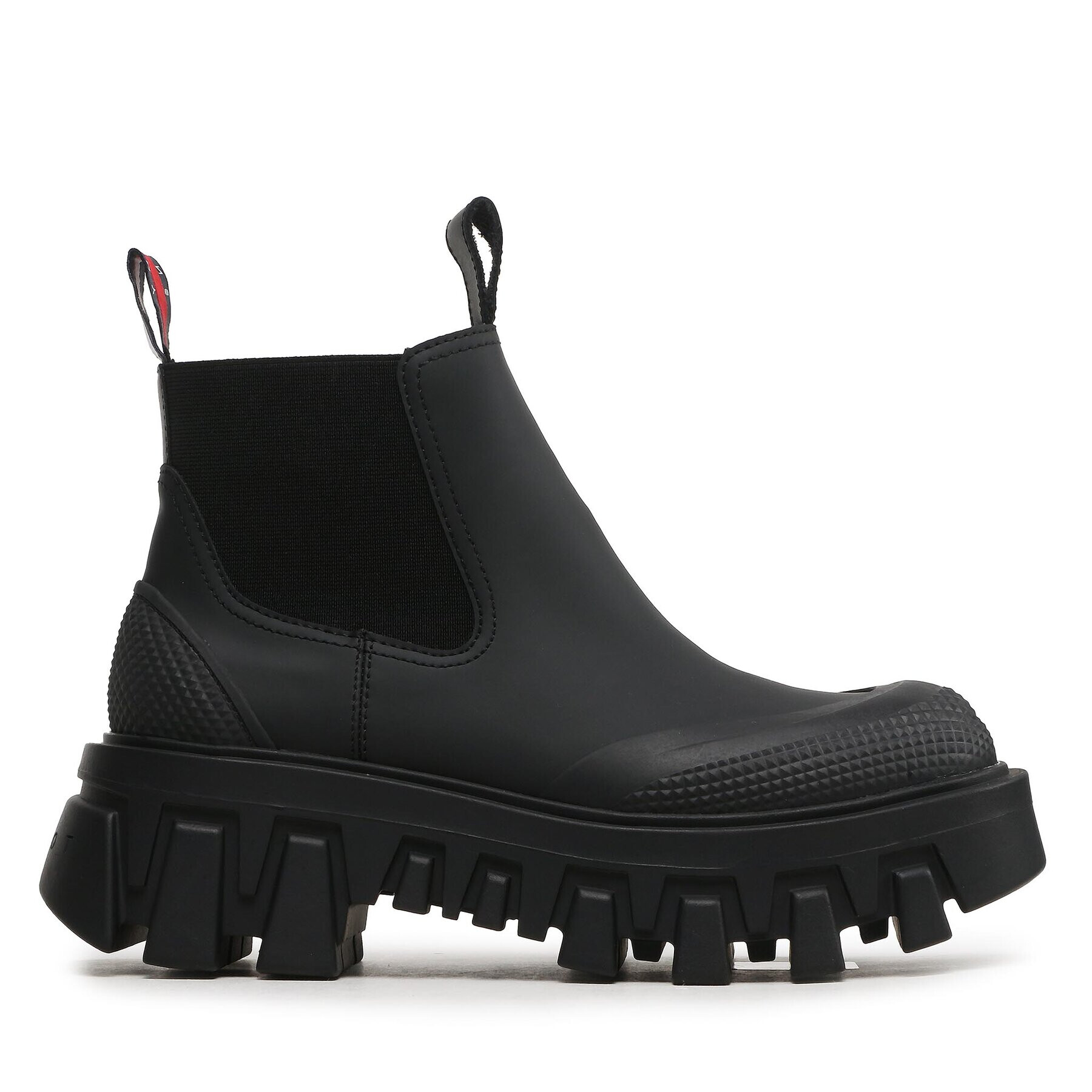 Tommy Jeans Боти тип челси Tjw Rubber Rain Boot EN0EN02234 Черен - Pepit.bg