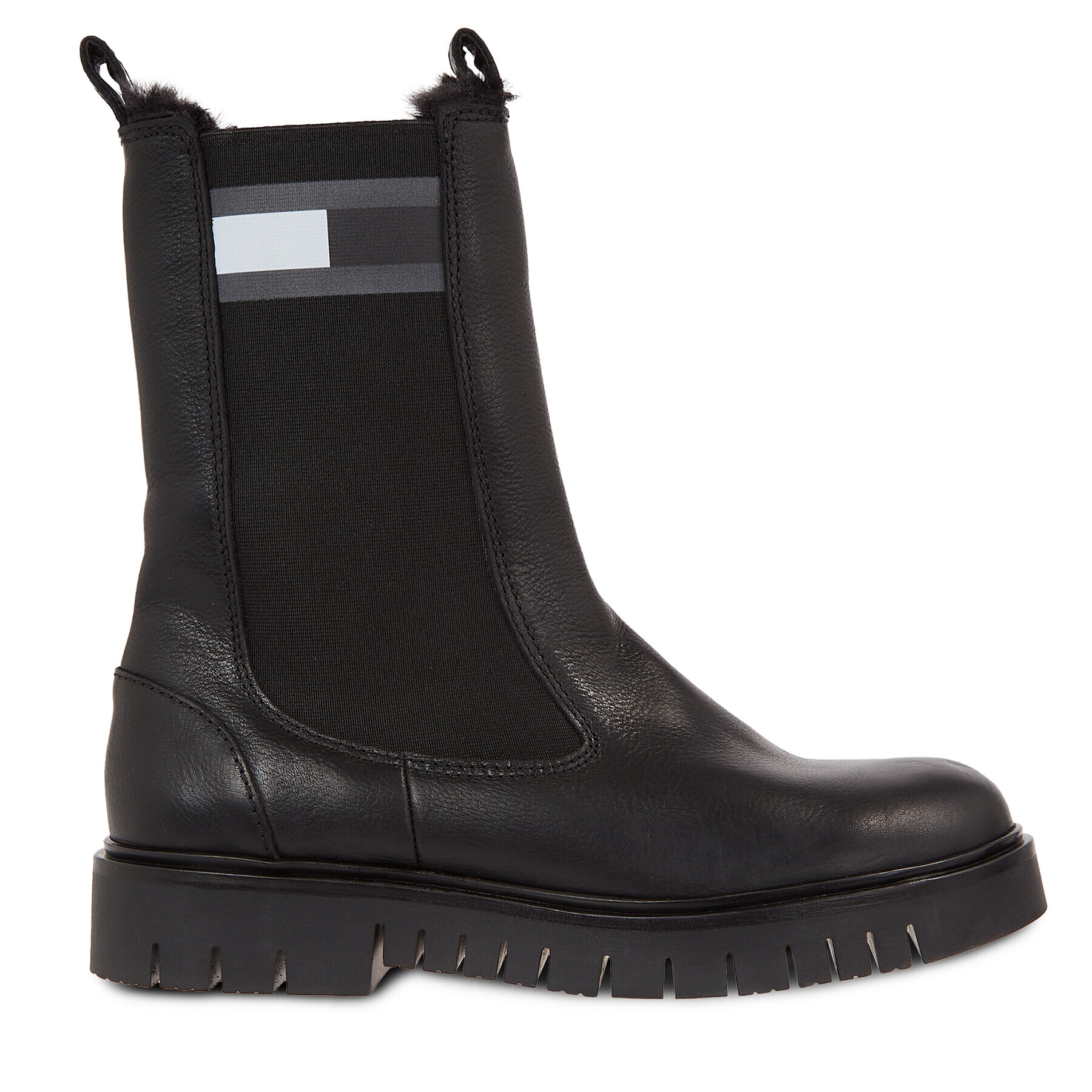 Tommy Jeans Боти тип челси Tjw Warmlined Chelsea Boot EN0EN02313 Черен - Pepit.bg