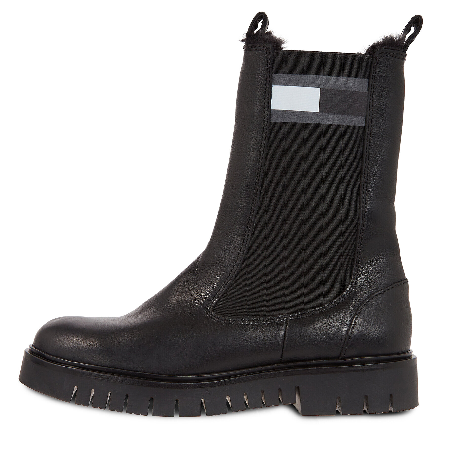 Tommy Jeans Боти тип челси Tjw Warmlined Chelsea Boot EN0EN02313 Черен - Pepit.bg